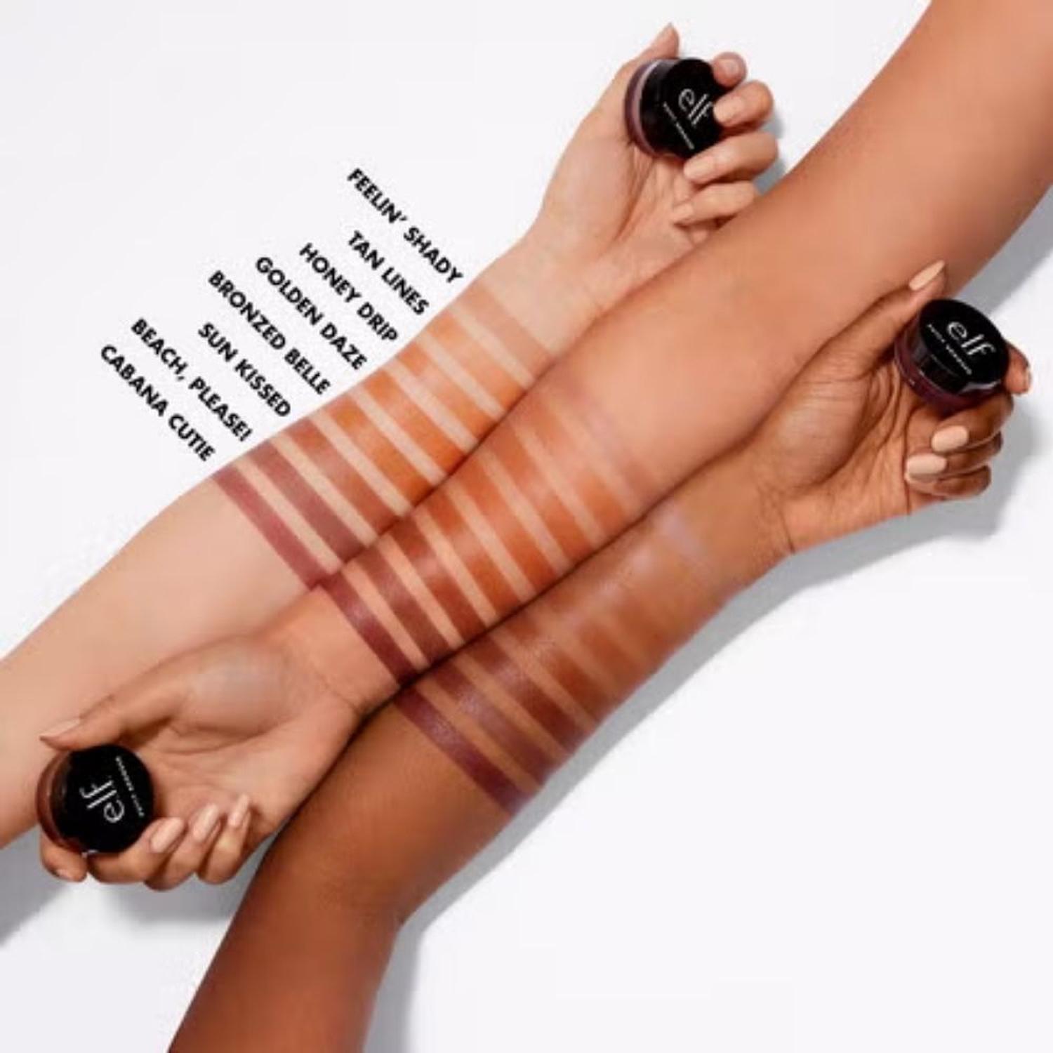 CREMA BRONCEADORA E.L.F. PUTTY BRONZER - TAN LINES - 3