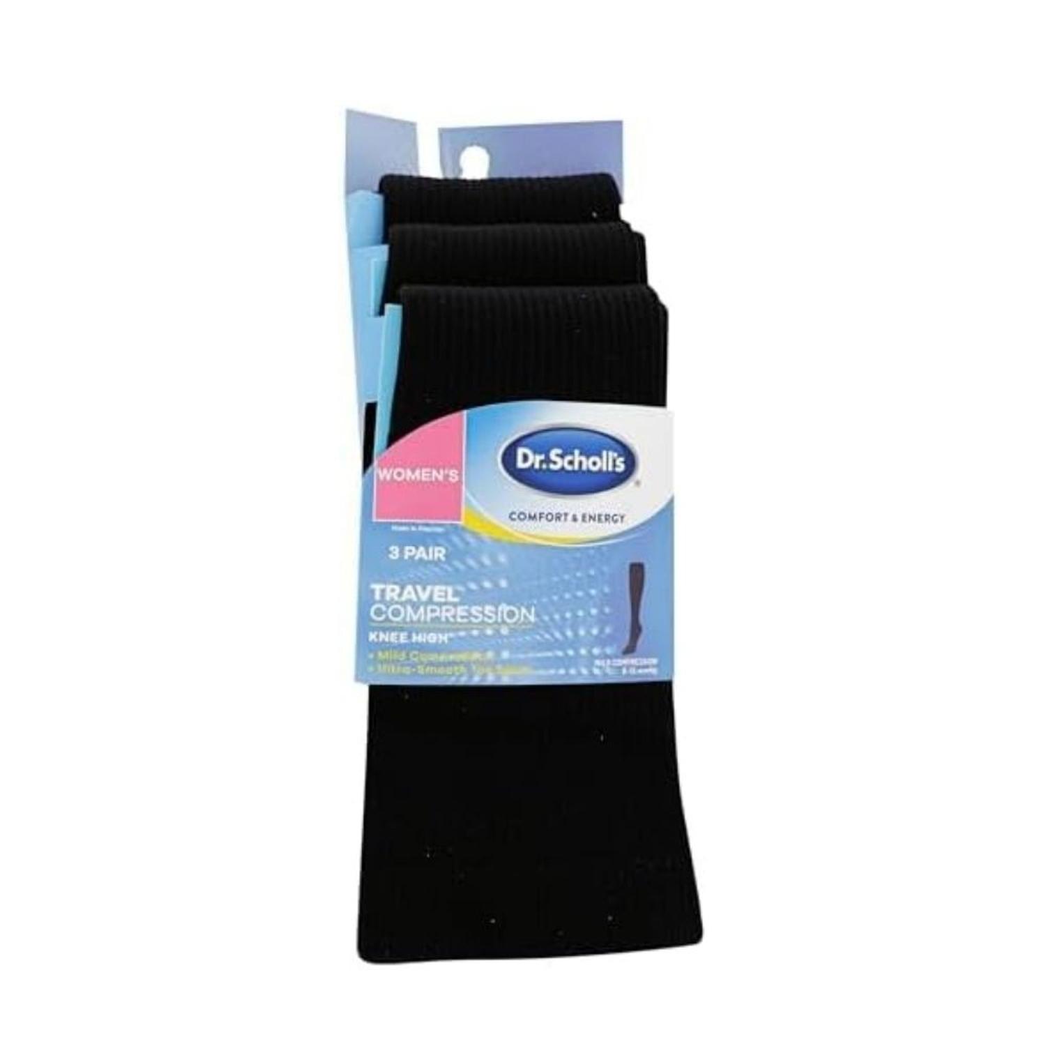 PACKX3 MEDIAS DE COMPRENSION DR. SCHOLL'S 8-15 MMHG - 1