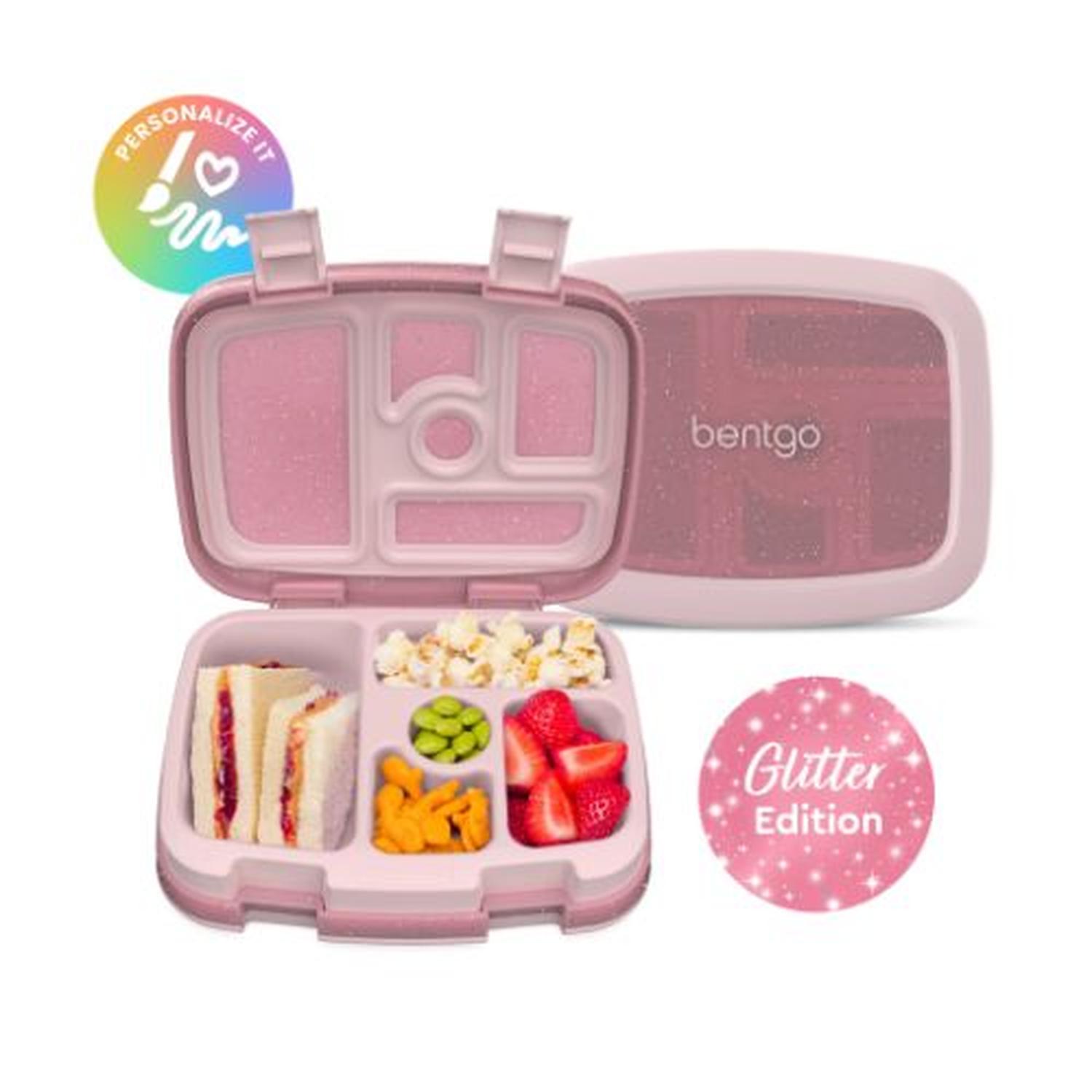 LONCHERA BENTGO KIDS LUNCH BOX - ROSA GLITTER - 1