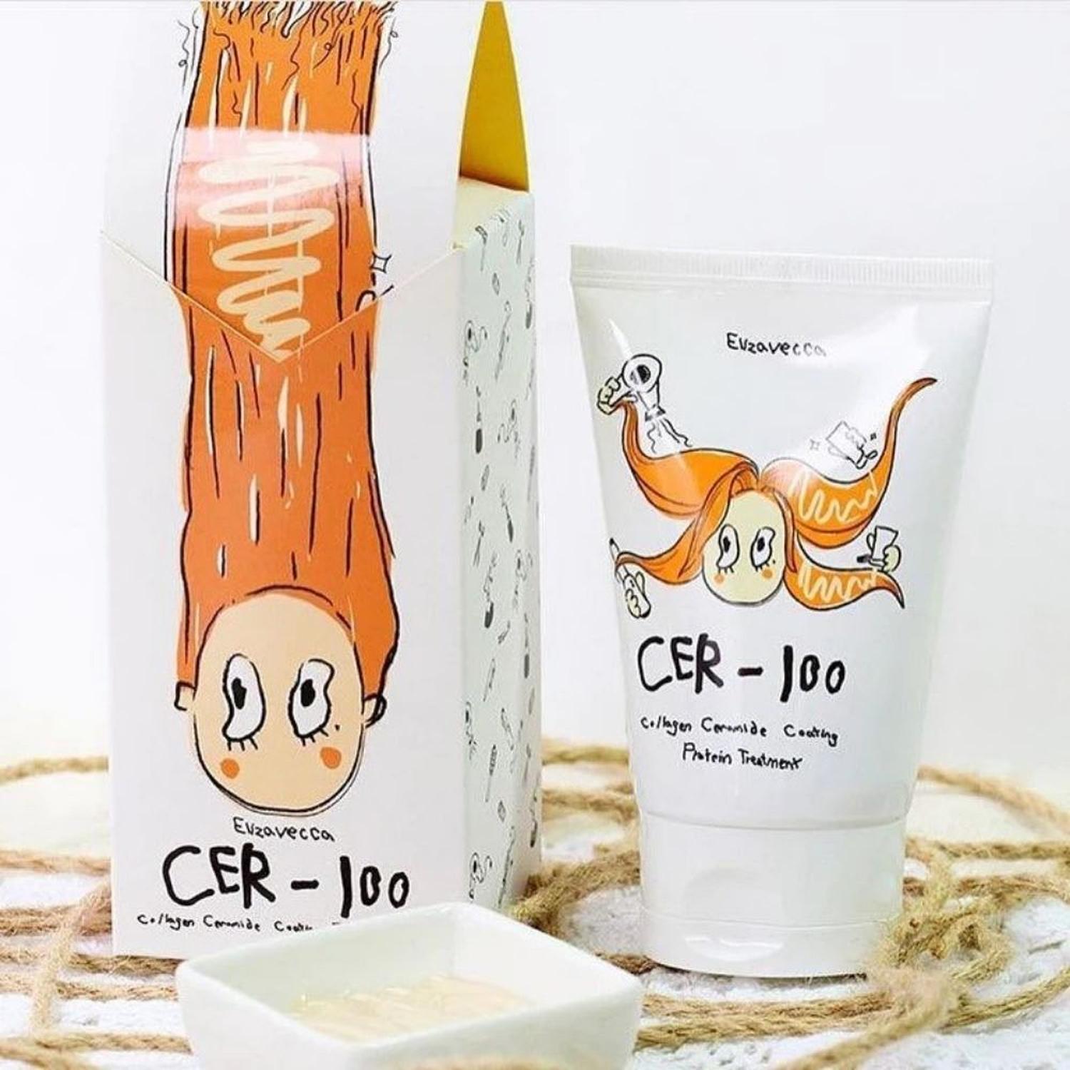 TRATAMIENTO DE PROTEÍNA PARA EL PELO ELIZAVECCA - CER-100 CON CERAMIDA Y COLÁGENO - 100 ML - 2