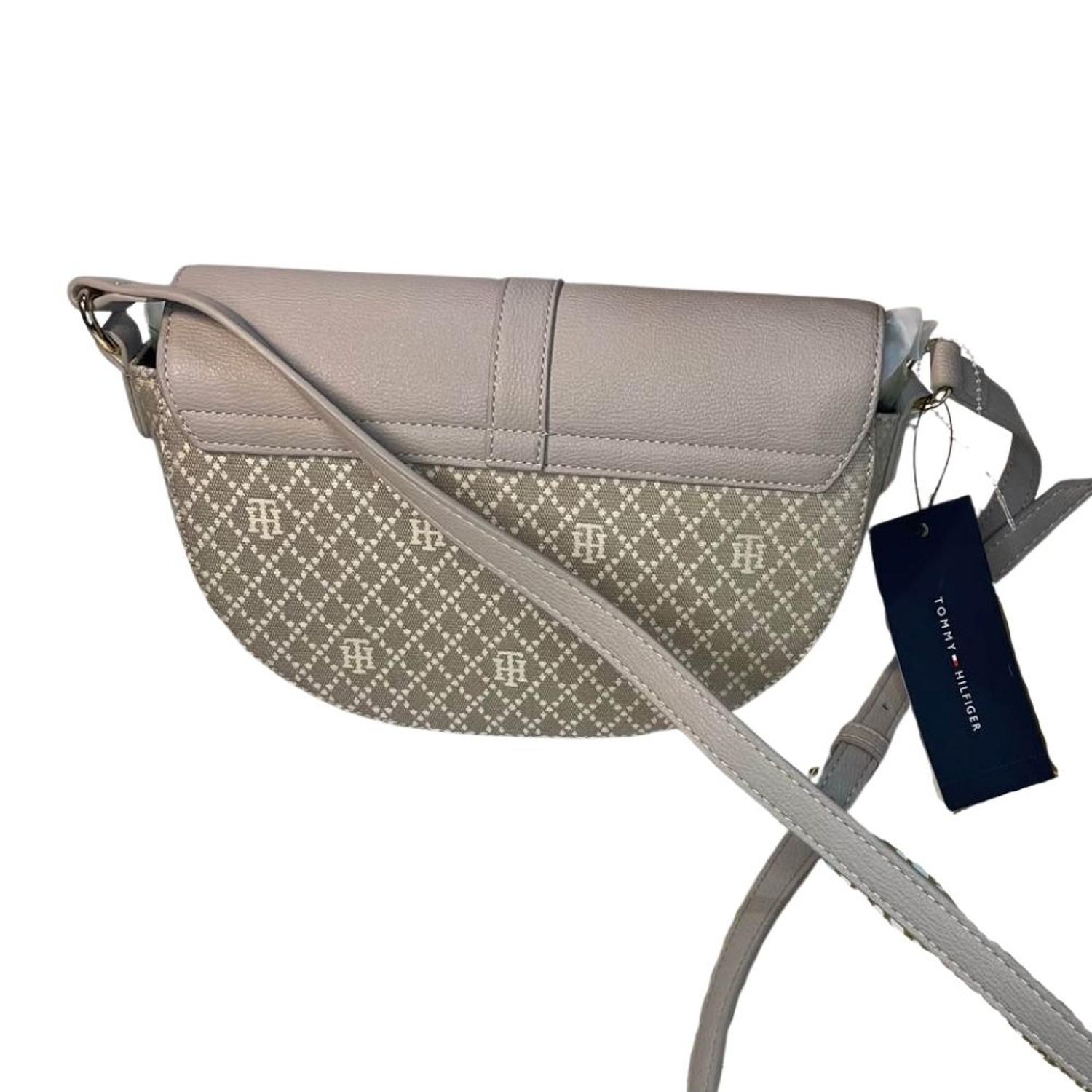 CARTERA CROSSBODY TOMMY HILFIGER TELA - BEIGE - 2