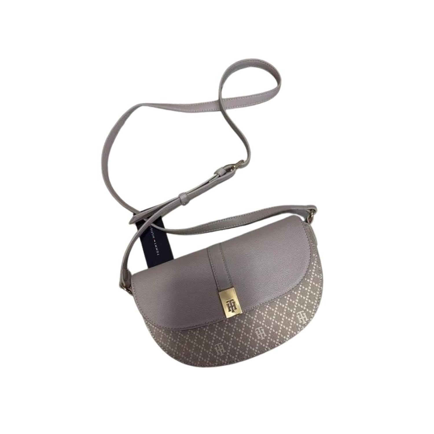 CARTERA CROSSBODY TOMMY HILFIGER TELA - BEIGE - 3