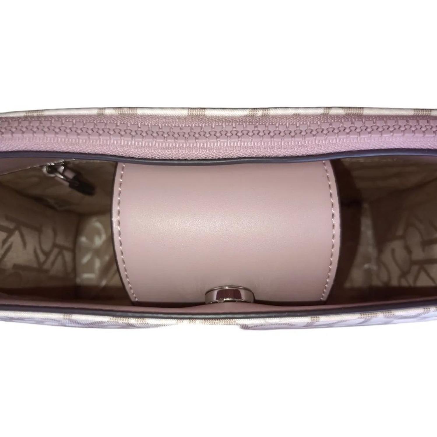 CARTERA CROSSBODY CALVIN KLEIN MONOGRAM - BEIGE - 5