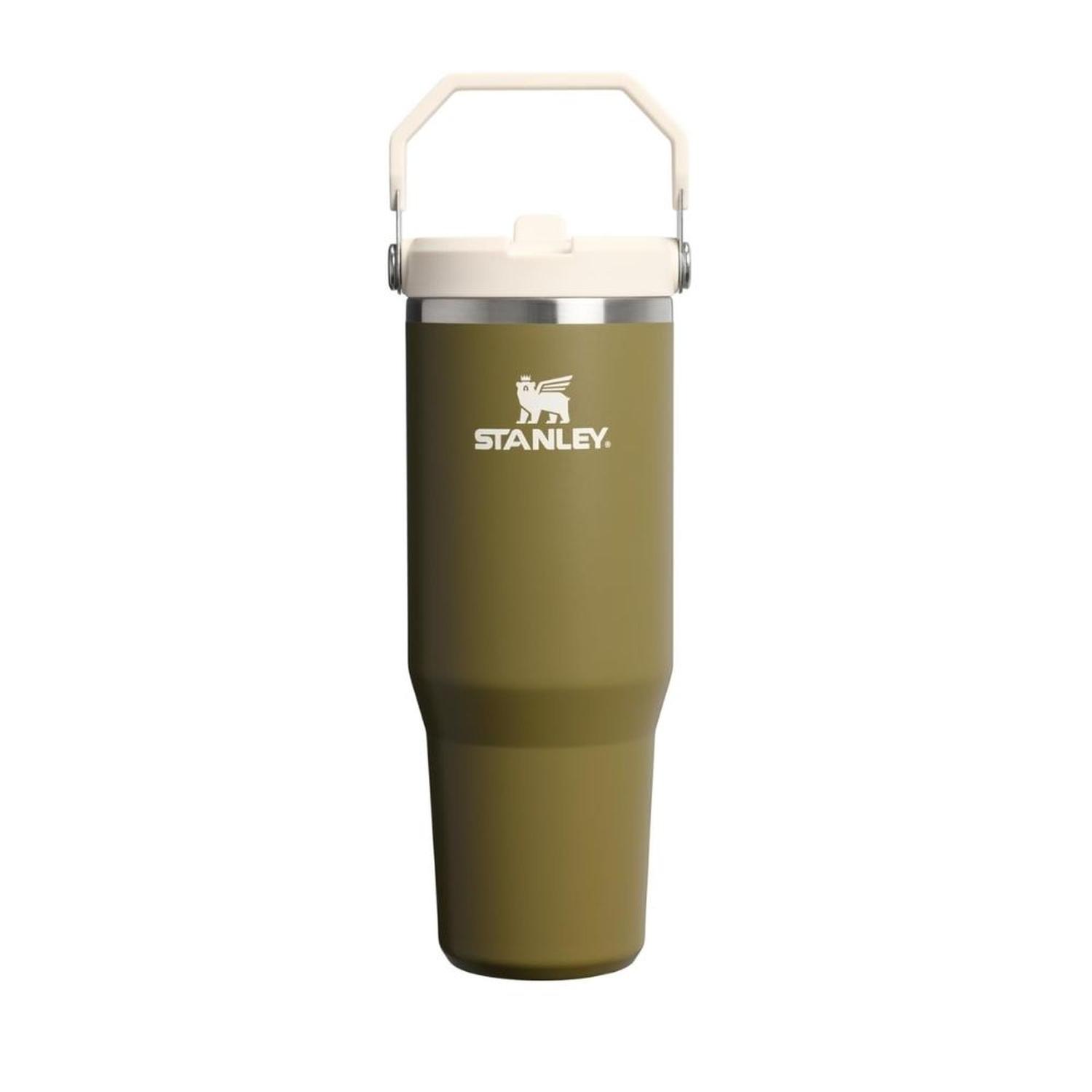 TUMBLER VASO DE ACERO INOXIDABLE STANLEY ICEFLOW 2.0 30 OZ - THYME - 1