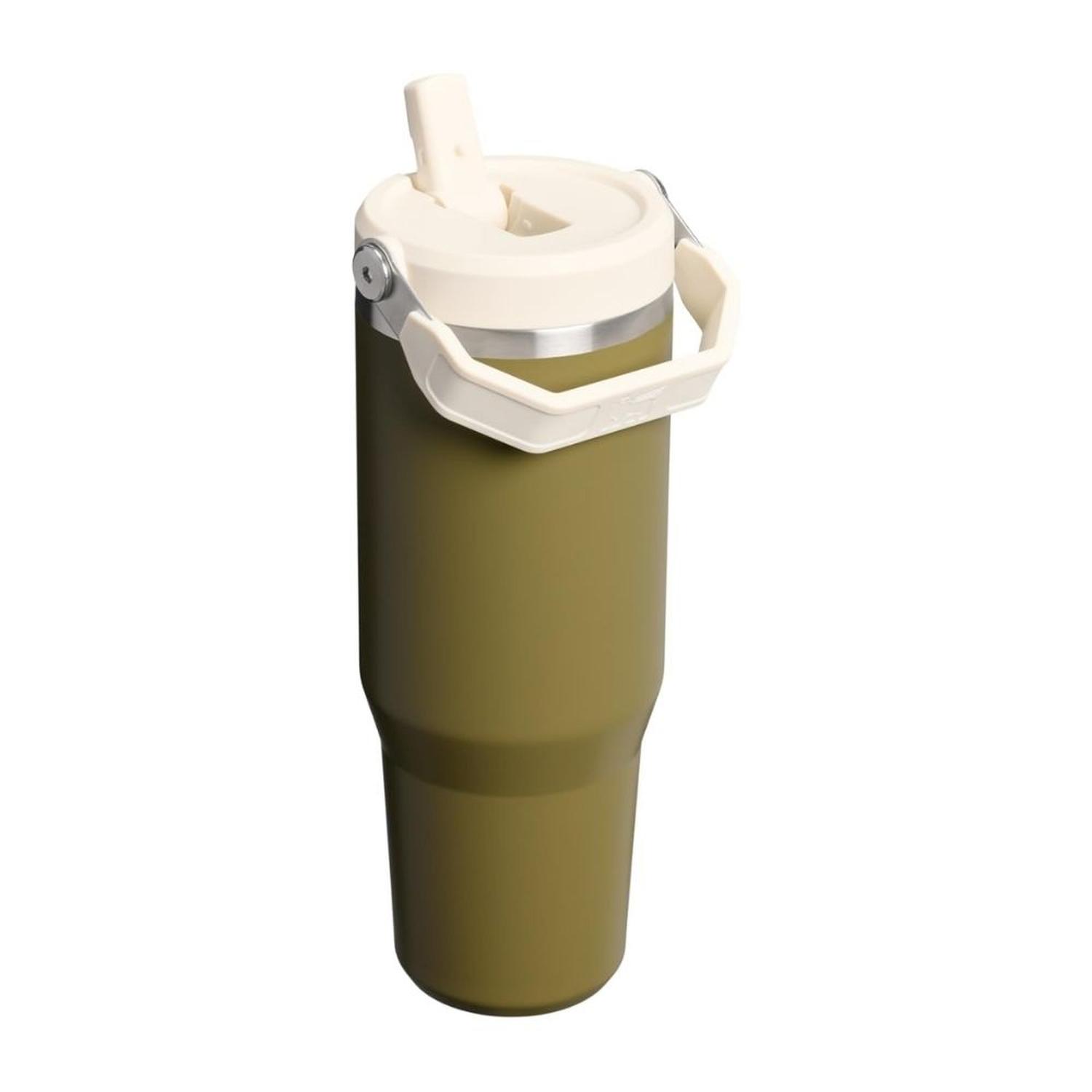 TUMBLER VASO DE ACERO INOXIDABLE STANLEY ICEFLOW 2.0 30 OZ - THYME - 3
