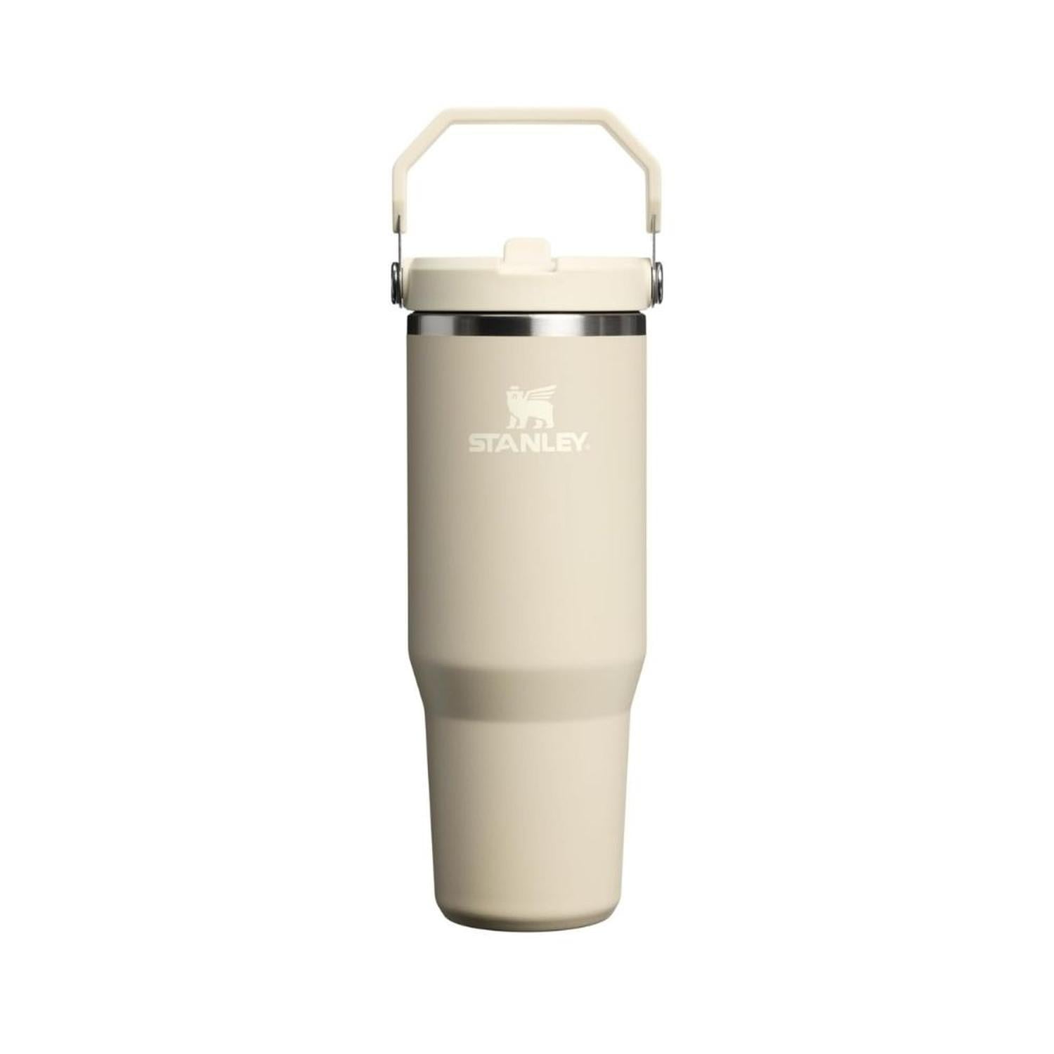TUMBLER VASO DE ACERO INOXIDABLE STANLEY ICEFLOW 2.0 30 OZ - TOASTED ALMOND - 1