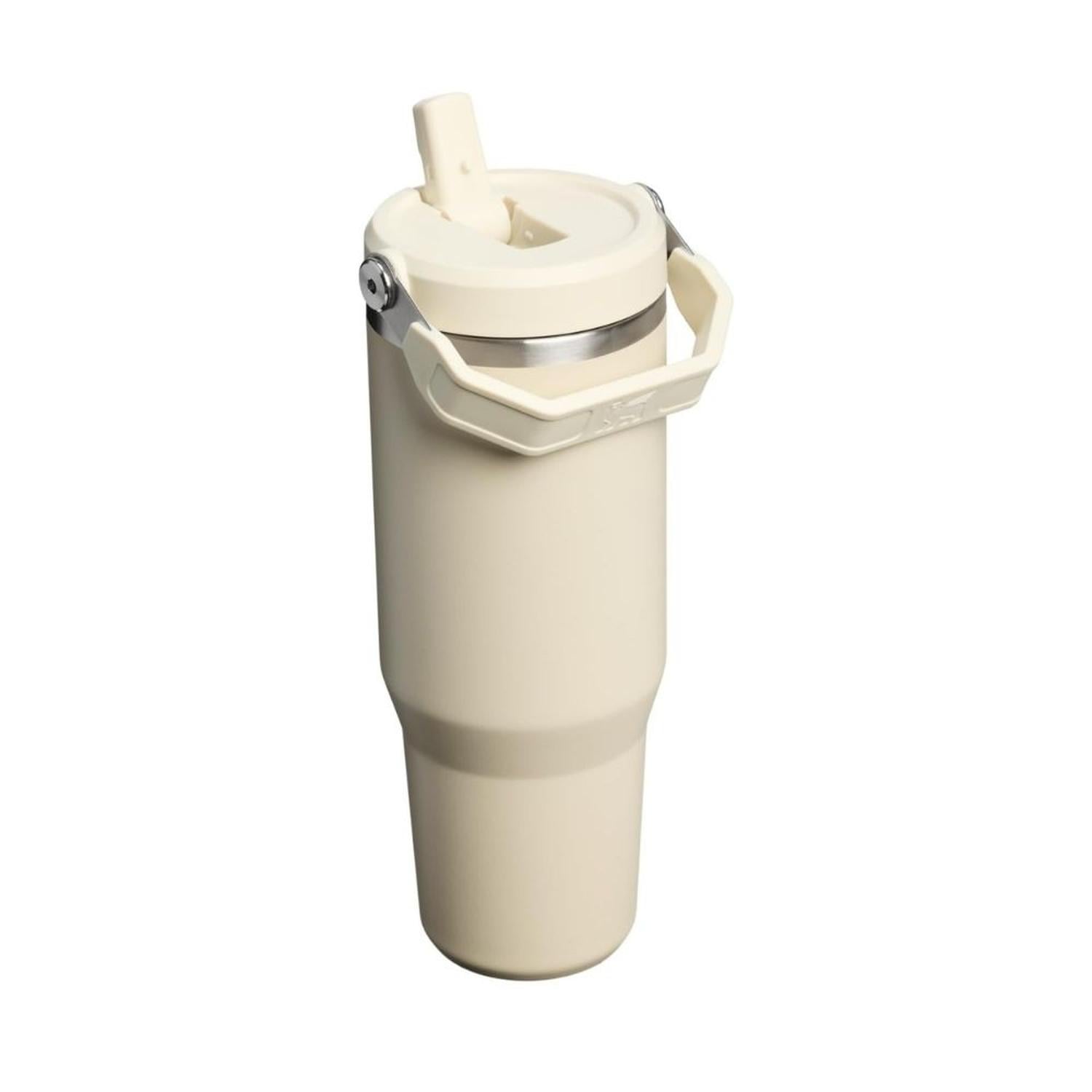 TUMBLER VASO DE ACERO INOXIDABLE STANLEY ICEFLOW 2.0 30 OZ - TOASTED ALMOND - 3