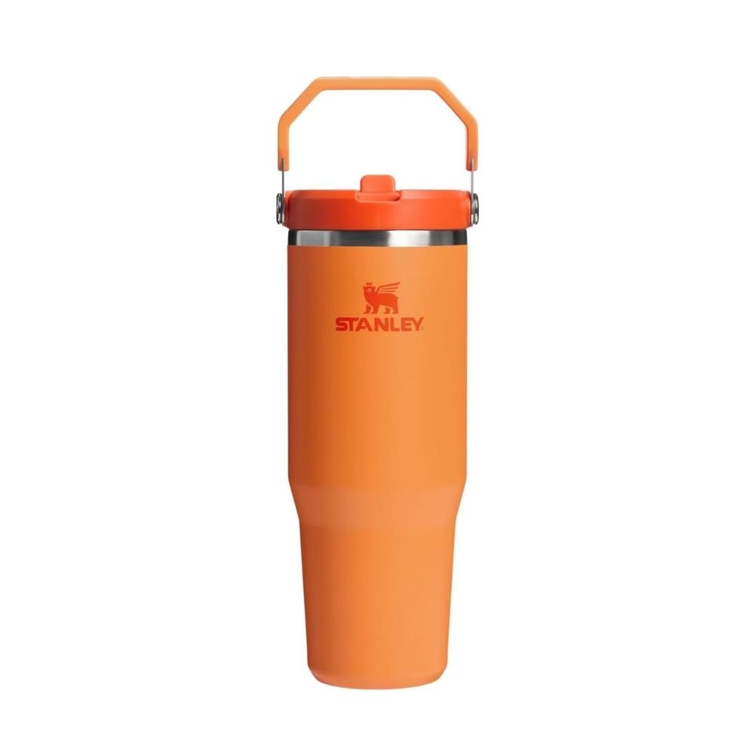 TUMBLER VASO DE ACERO INOXIDABLE STANLEY ICEFLOW 2.0 30 OZ - GOLDENROD CORAL - 1