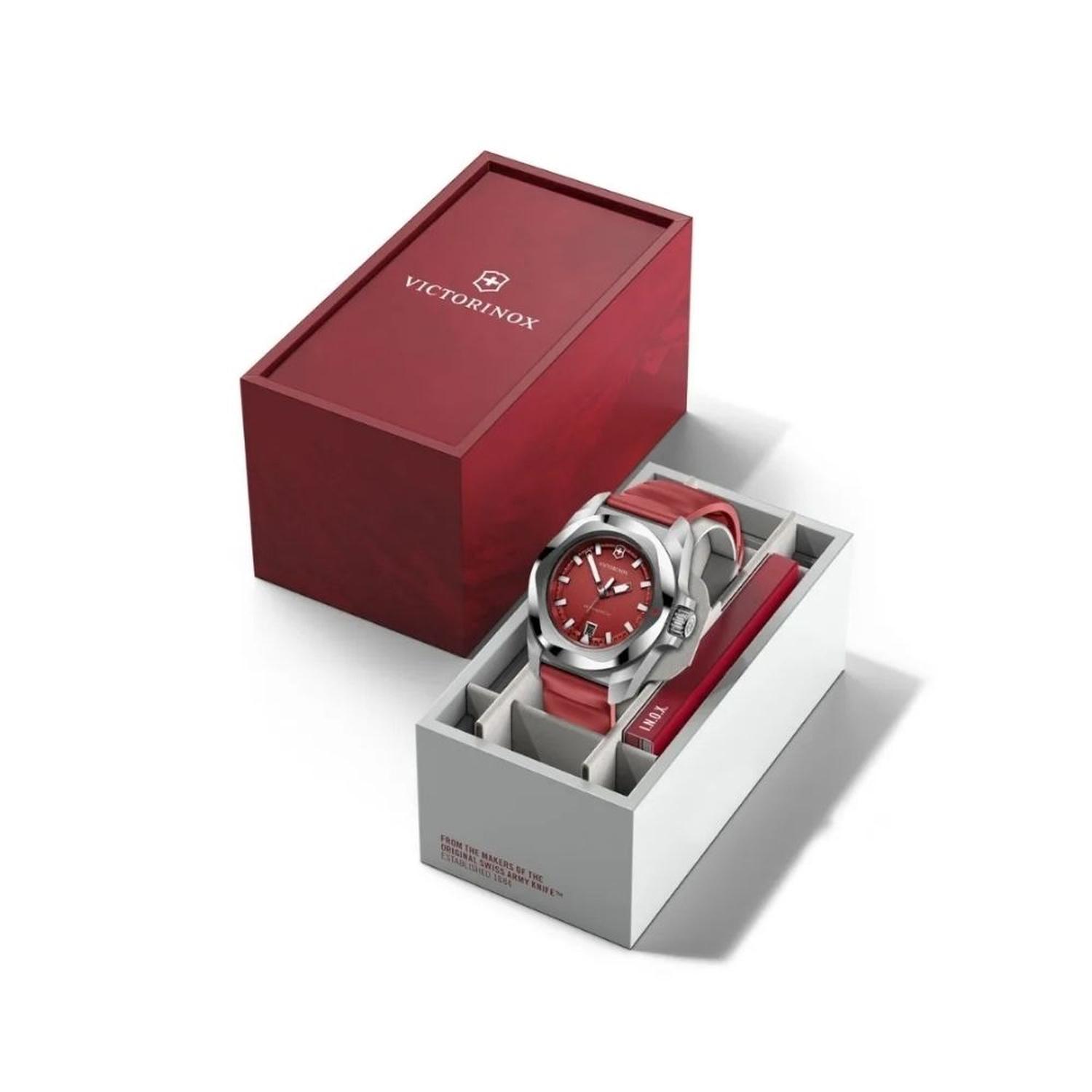 RELOJ HOMBRE VICTORINOX INOX 242029 ROJO - 5