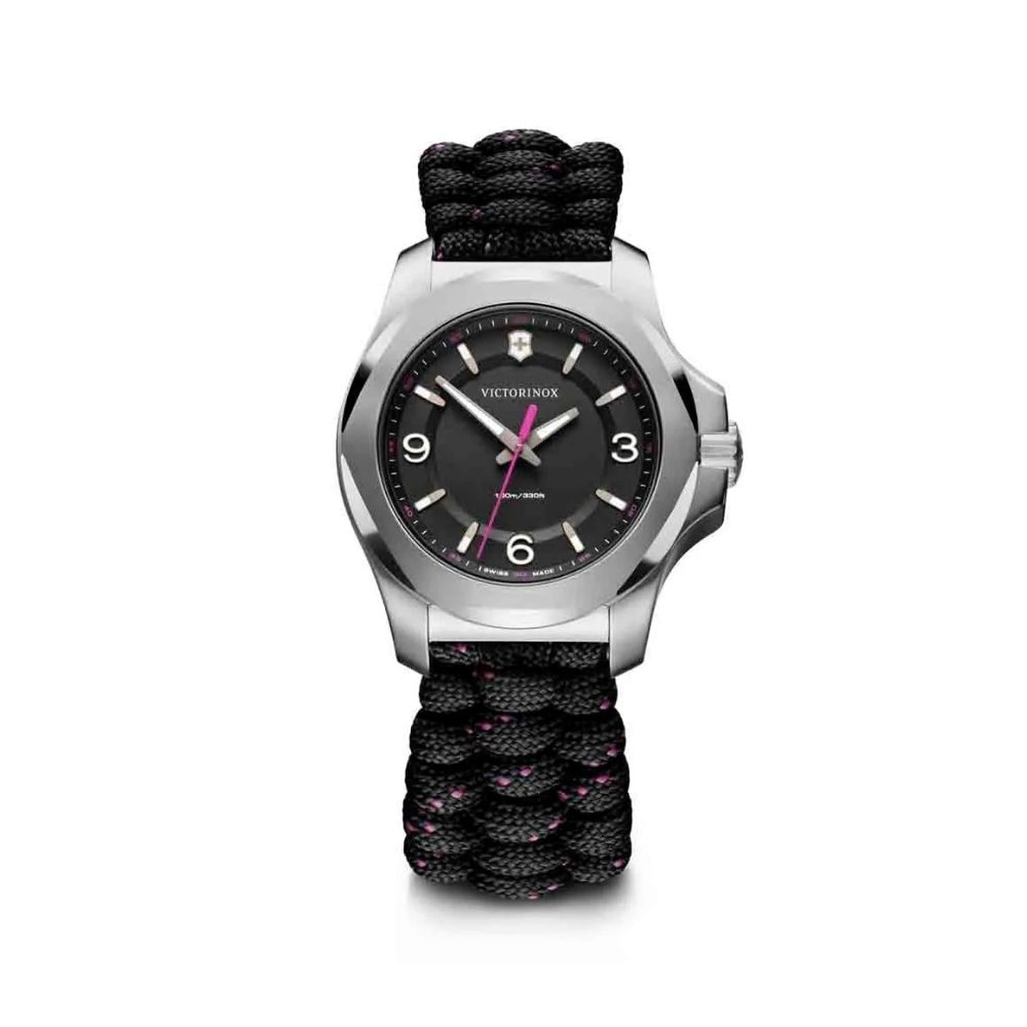 RELOJ MUJER VICTORINOX CORREA PARACORD 241918 NEGRO - 1