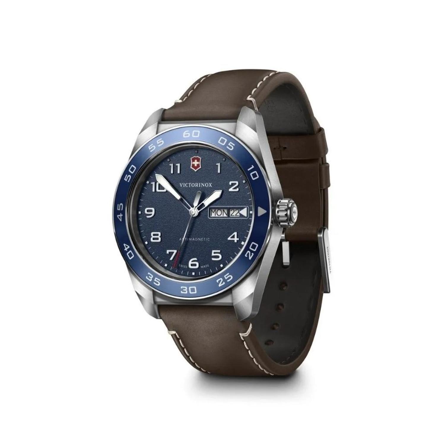 RELOJ CORREA DE CUERO VICTORINOX SWISS ARMY QUARTZ MARRON 242040 - 2