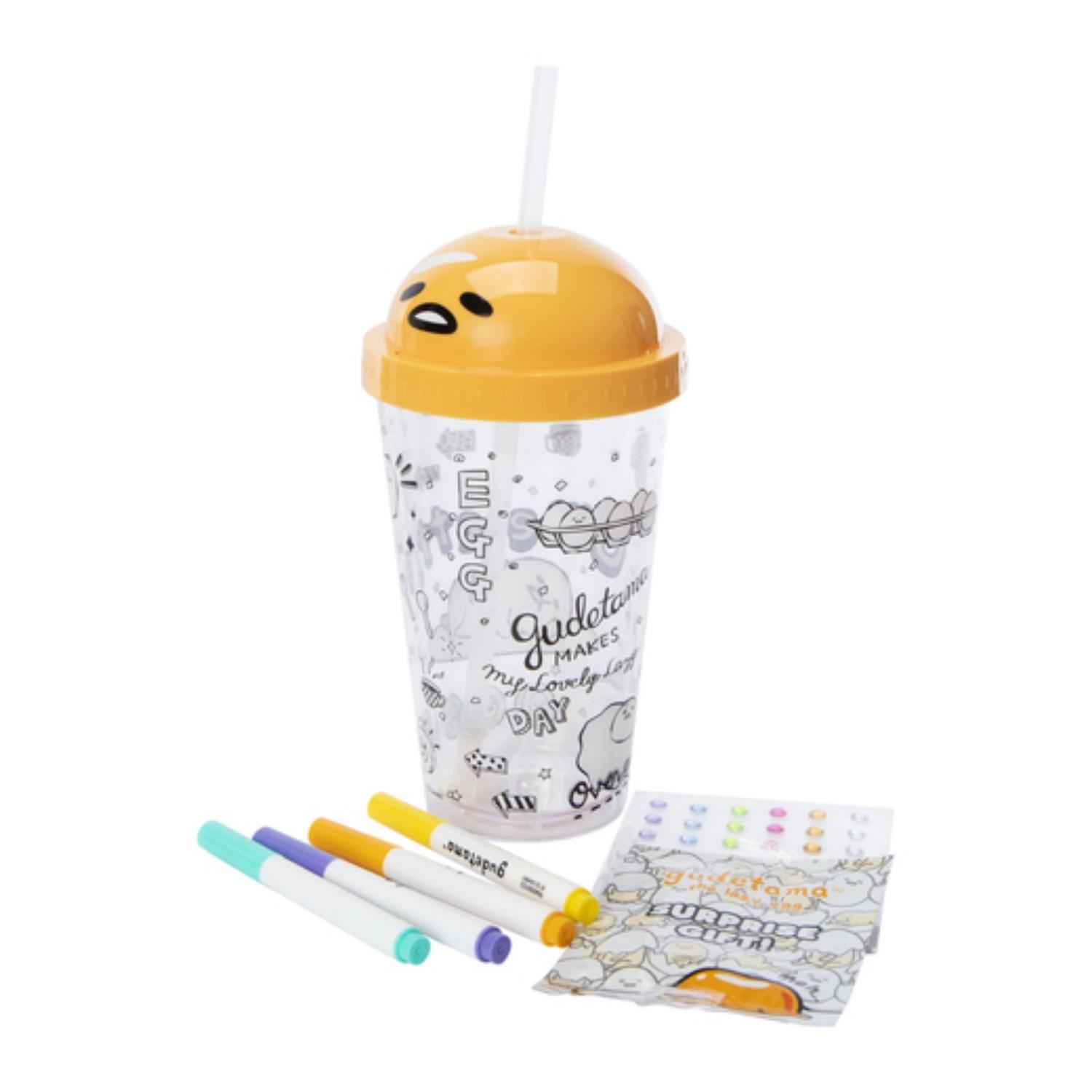 VASO TOMATODO GUDETAMA THE LAZY EGG™ DOODLE TUMBLER CUP TAMAÑO TALLA ÚNICA - 1