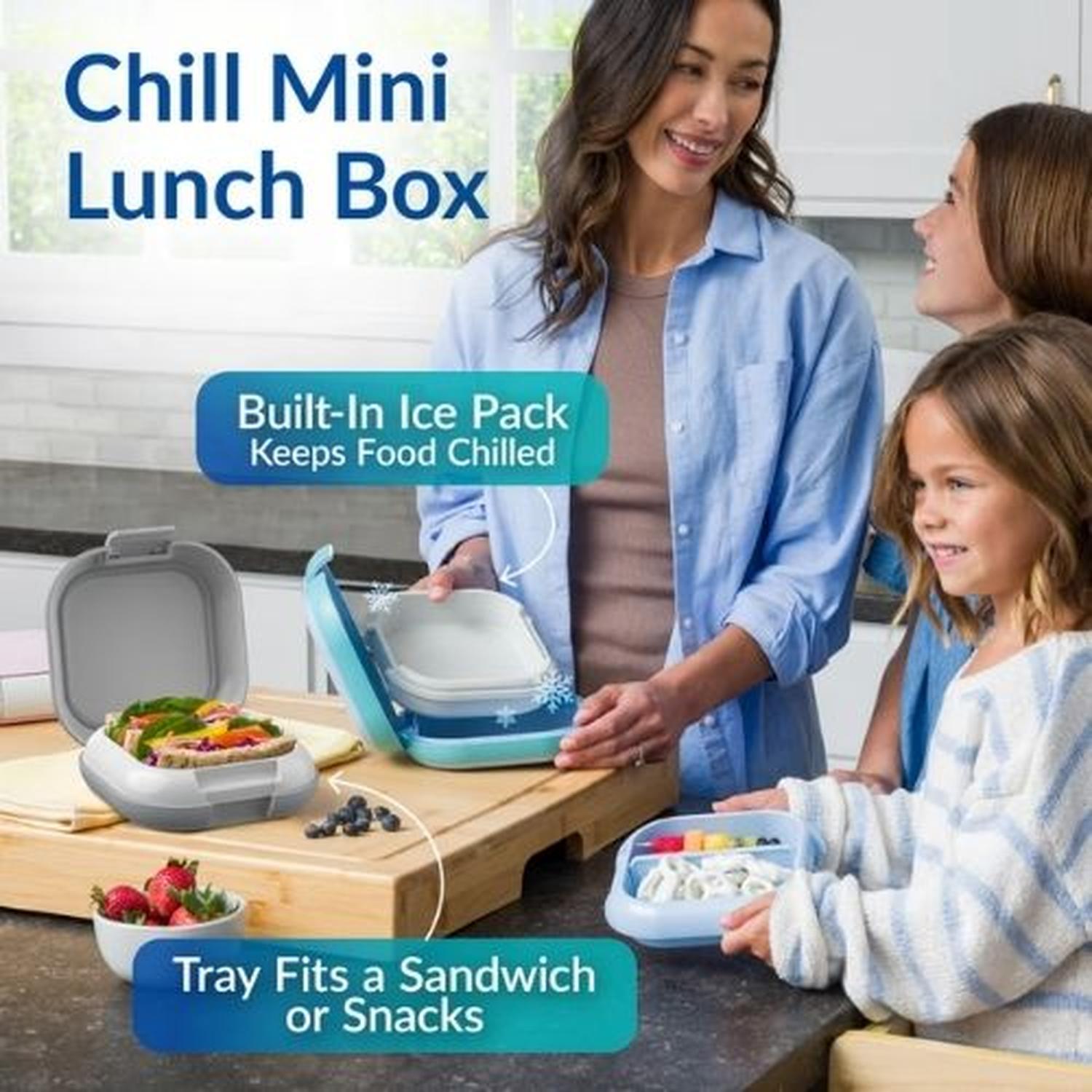 LONCHERA BENTGO KIDS CHILL MINI - CRISP GRAYS - 2