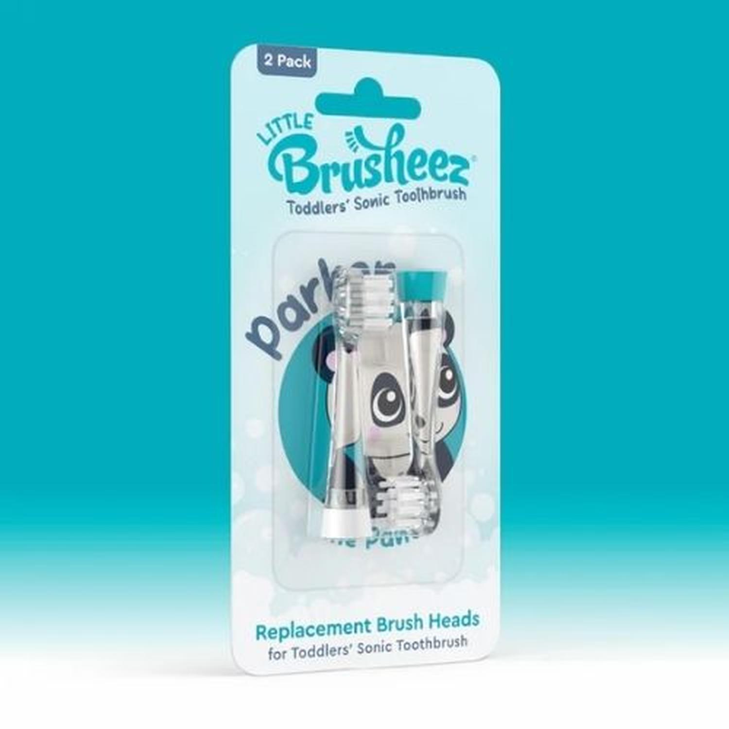 CABEZALES DE REPUESTOS PARA CEPILLO ELECTRICO BRUSHEEZ TODDLER - PANDA - 3