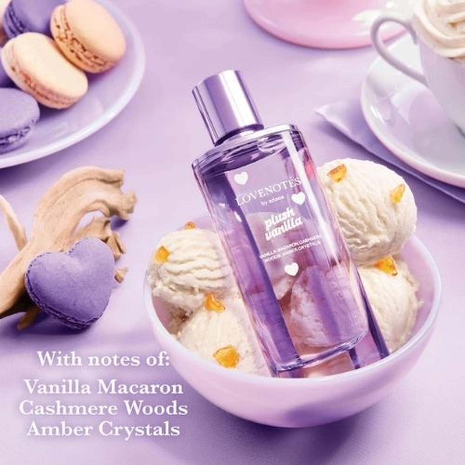 PERFUME LOVE NOTES PLUSH VANILLA - 125 ML - 3