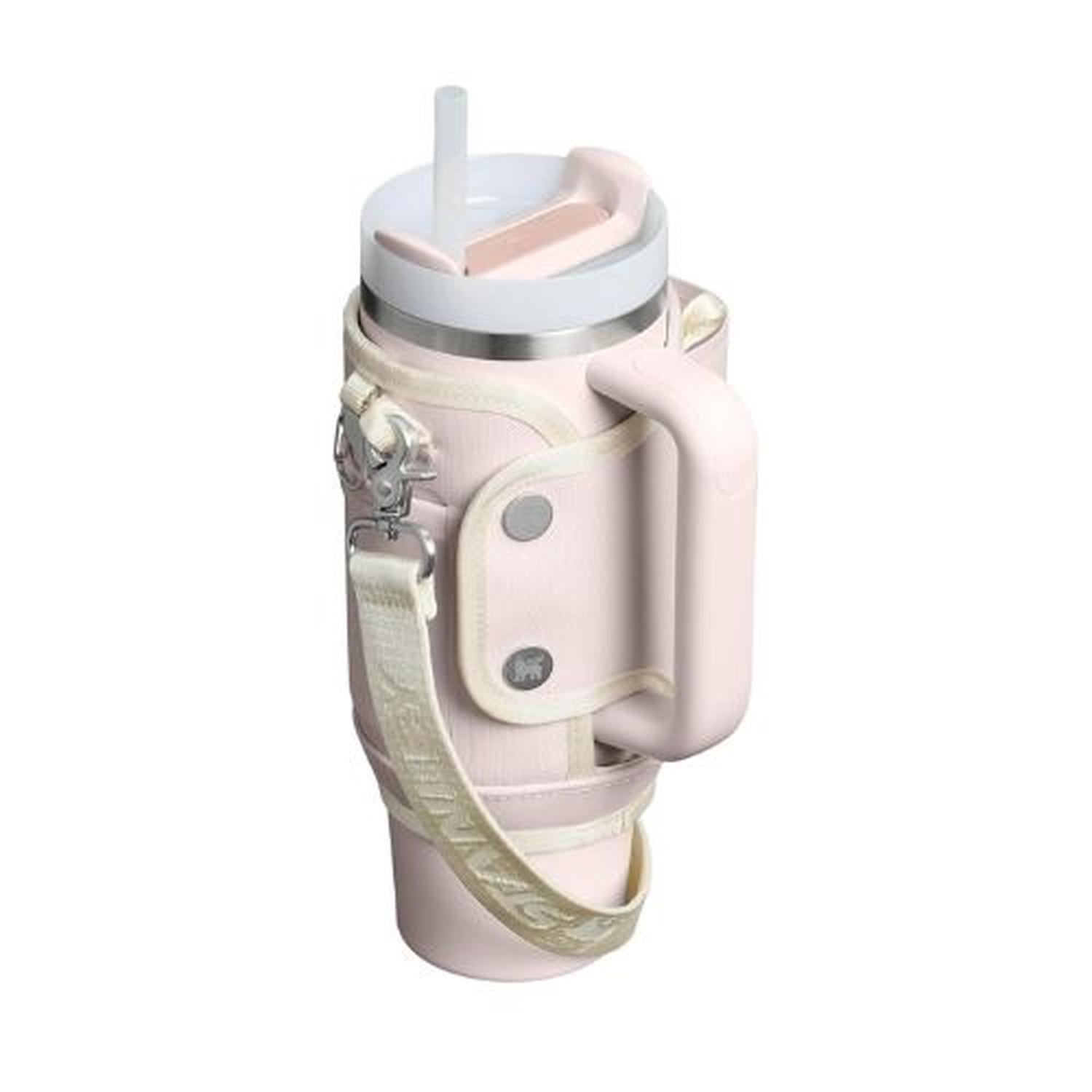 HOLDER O PORTA VASOS DE 30 OZ STANLEY ALL DAY QUENCHER CARRY ALL - CUARZO ROSA - 2
