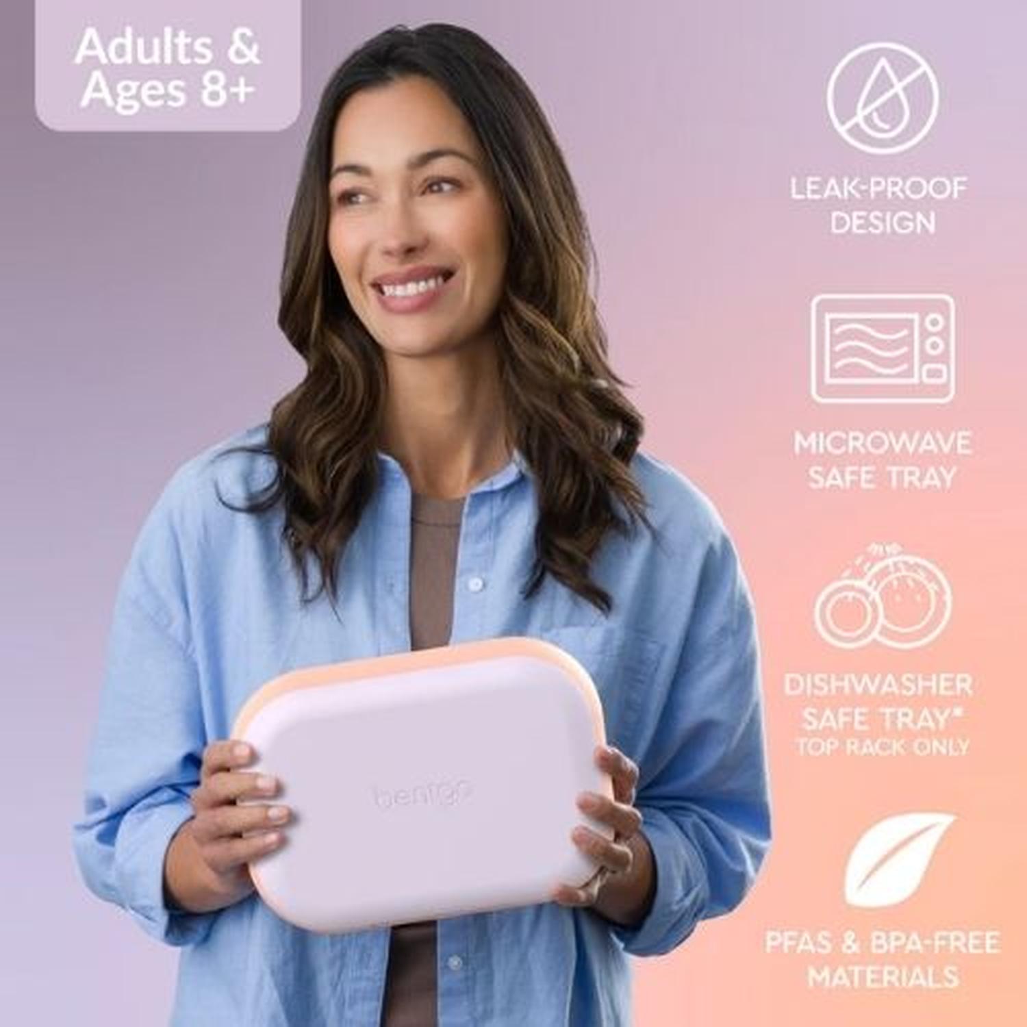 LONCHERA BENTGO CHILL XL - LAVENDER Y PEACH - 2