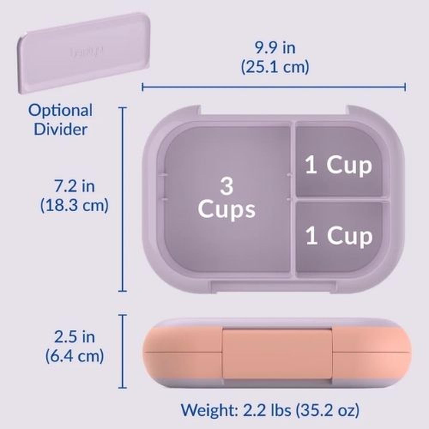 LONCHERA BENTGO CHILL XL - LAVENDER Y PEACH - 4