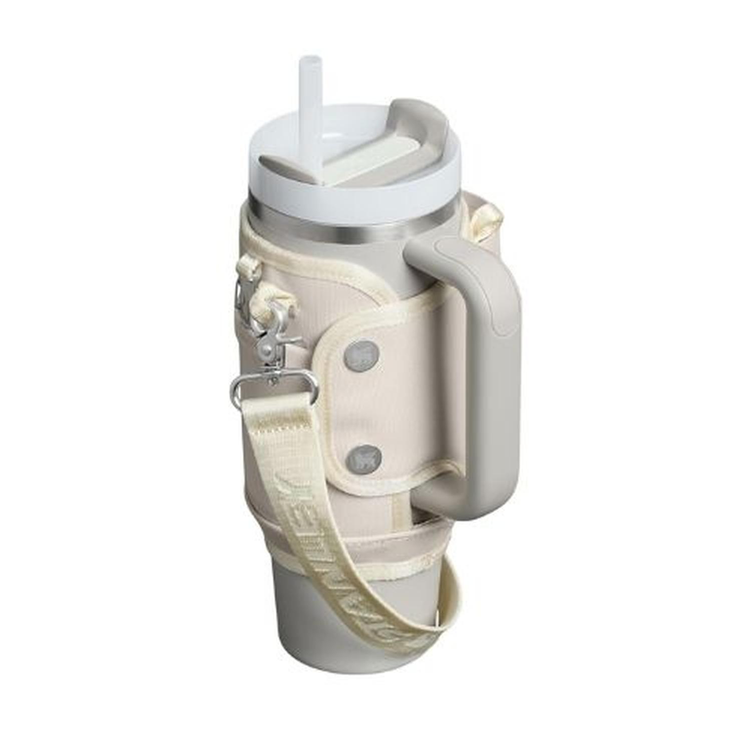 HOLDER O PORTA VASOS DE 30 OZ STANLEY ALL DAY QUENCHER CARRY ALL - CREMA - 2