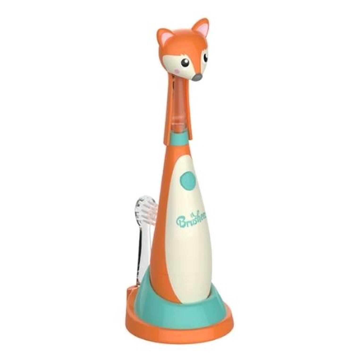 SET CEPILLO DE DIENTES ELECTRICO BRUSHEEZ PARA TODDLER 1-3 AÑOS - ZORRO - 1
