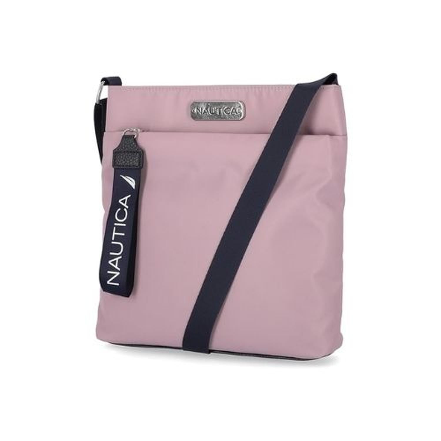 CARTERA CROSSBODY NAUTICA DIVER NYLON - LILAC ROSA - 1
