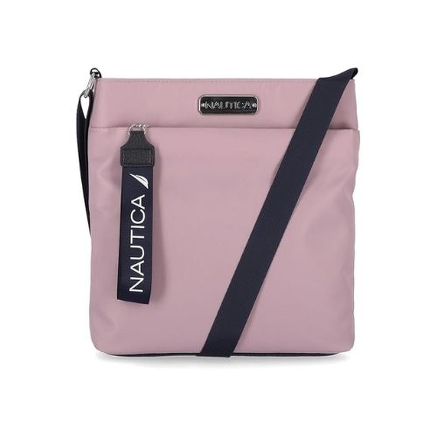 CARTERA CROSSBODY NAUTICA DIVER NYLON - LILAC ROSA - 4