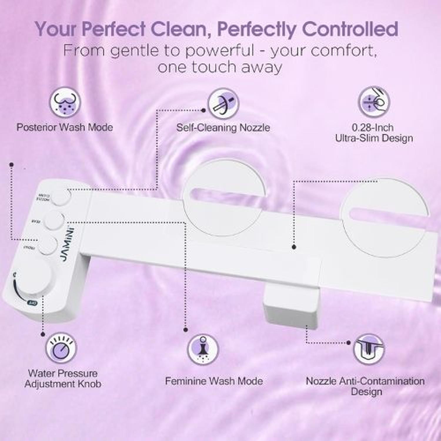 BIDE PARA INODORO CON PRESIÓN DE AGUA AJUSTABLE - 4