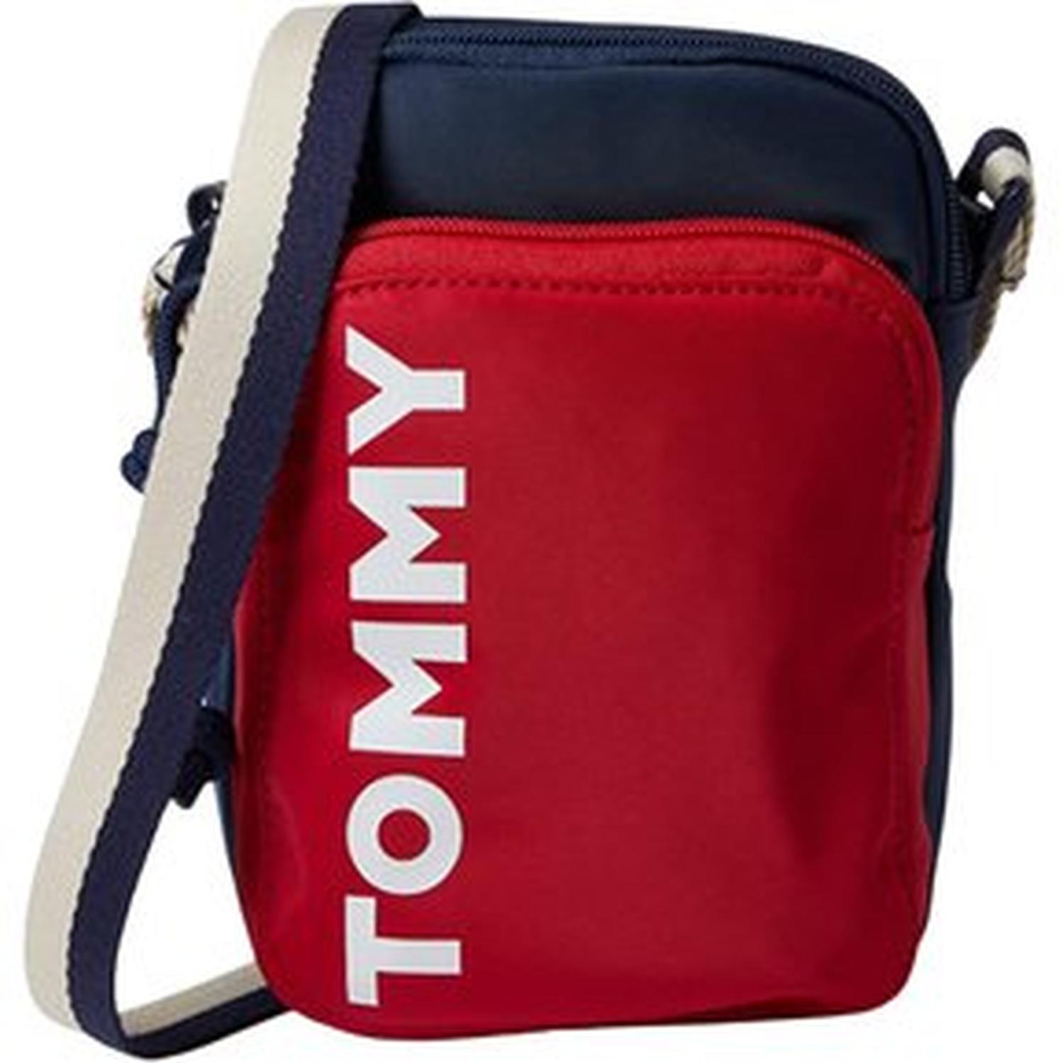 CROSSBODY O CARTERA TOMMY HILFIGER CORY II MINI REPORTER - ROJO TAMAÑO TALLA ÚNICA - 1
