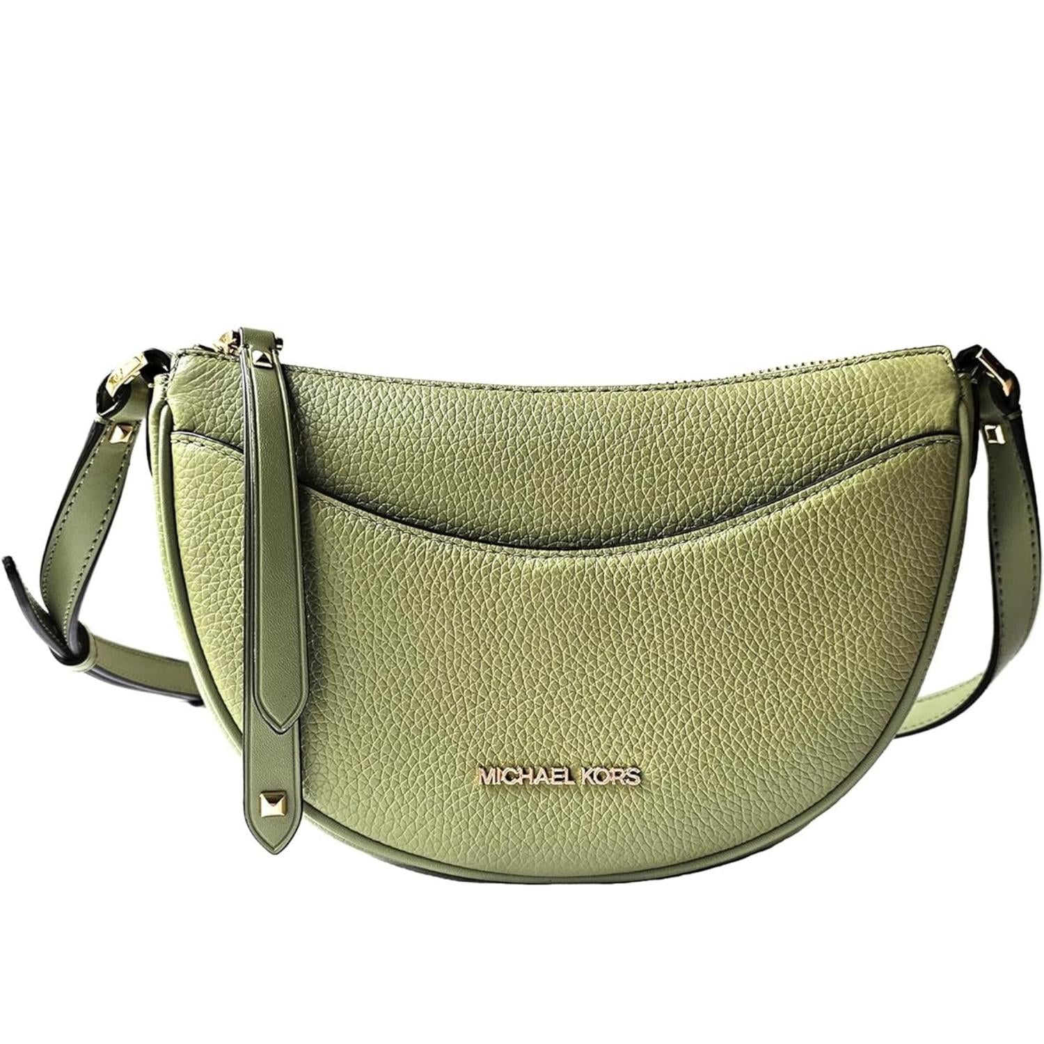 CARTERA CROSSBODY DE CUERO MICHAEL KORS DOVER - VERDE TAMAÑO TALLA ÚNICA - 1