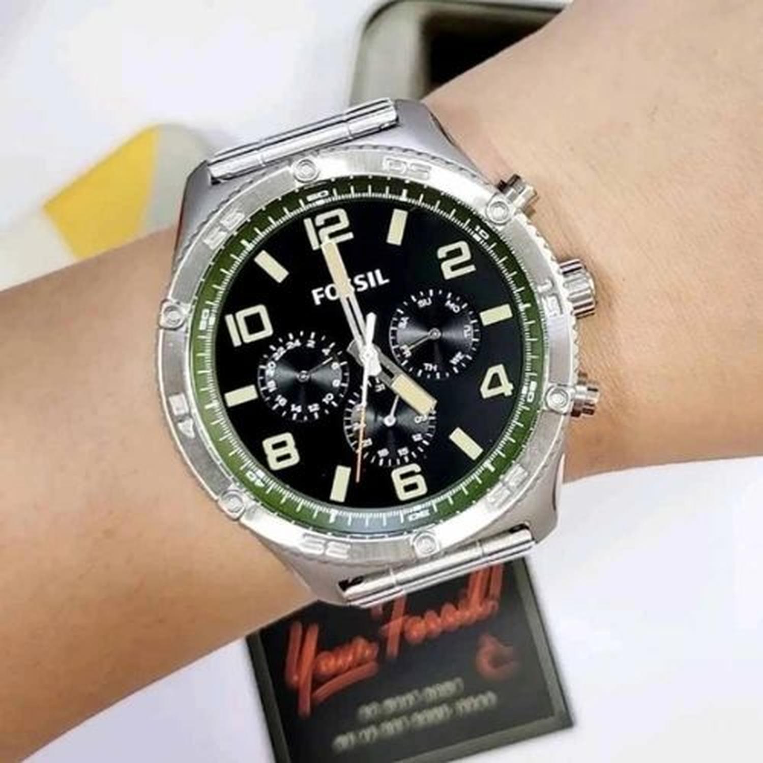 RELOJ HOMBRE MULTIFUNCION FOSSIL BROX ACERO INOXIDABLE - 2
