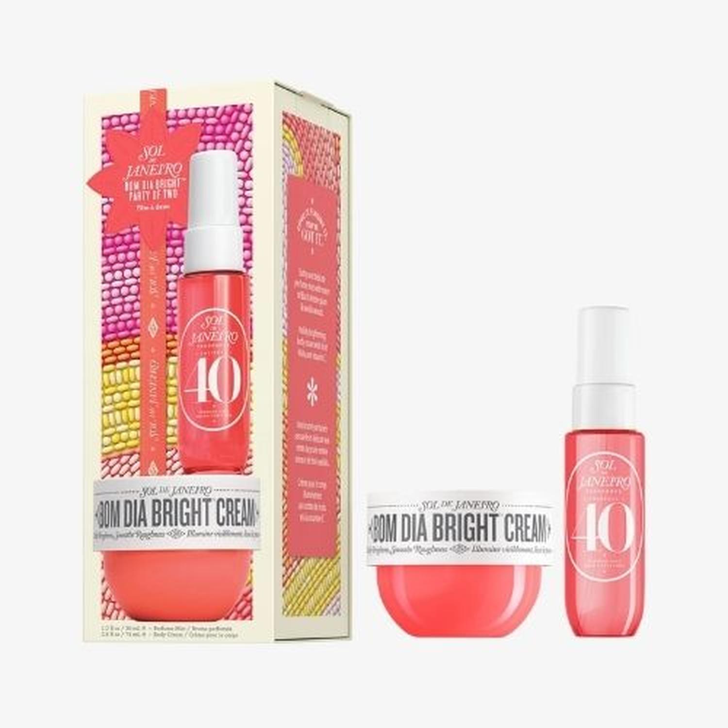 SET CREMA CORPORAL SOL DE JANEIRO BOM DIA BRIGHT 25 ML + PERFUME CHEIROSA 40 30 ML - 1