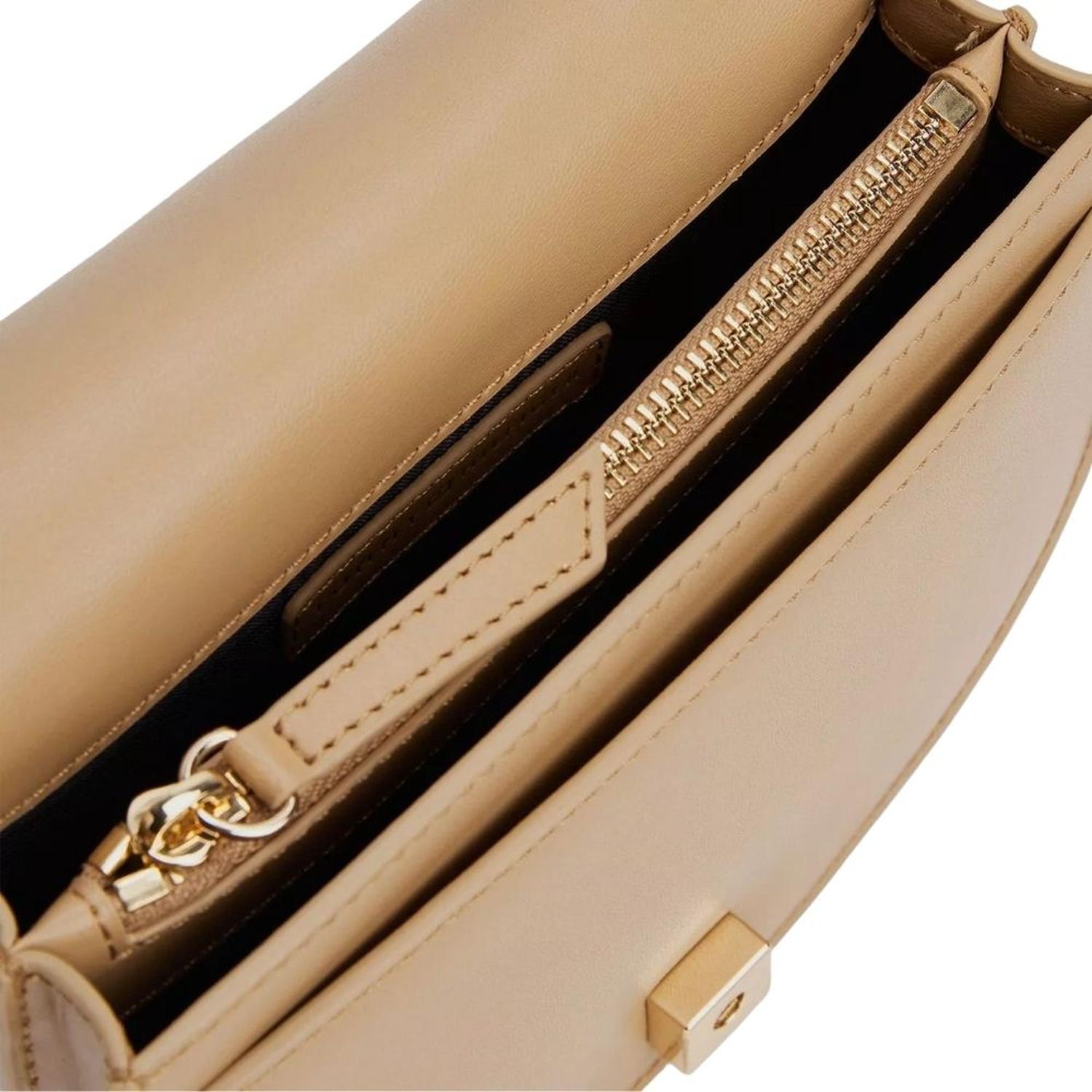 CARTERA TOMMY HILFIGER SADDLE HERITAGE - BEIGE - 4