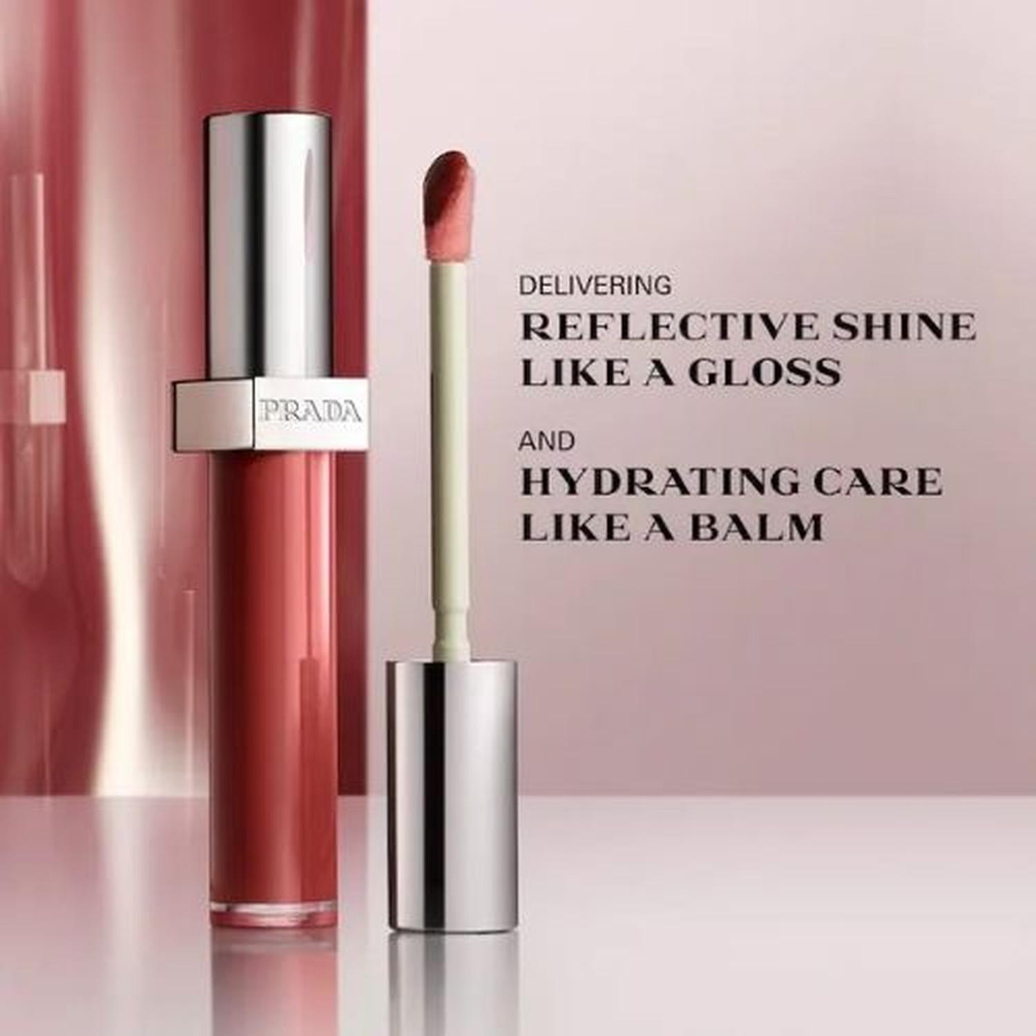 LABIAL LÍQUIDO BRILLANTE PRADA REFLECTION - P25 VIRTUAL PINK - 3