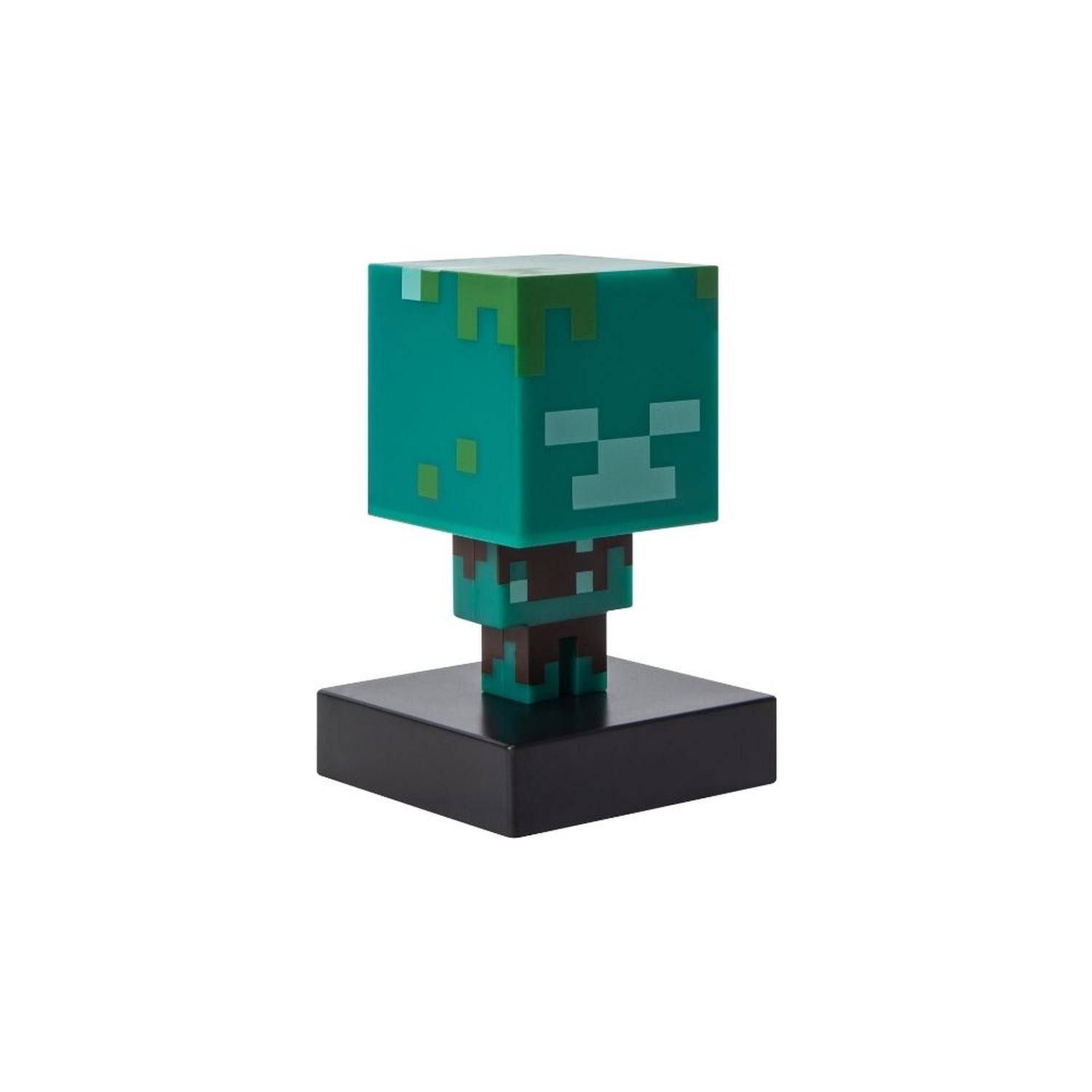 LAMPARA MINECRAFT 10 CM - DROWNED ZOMBIE - 2