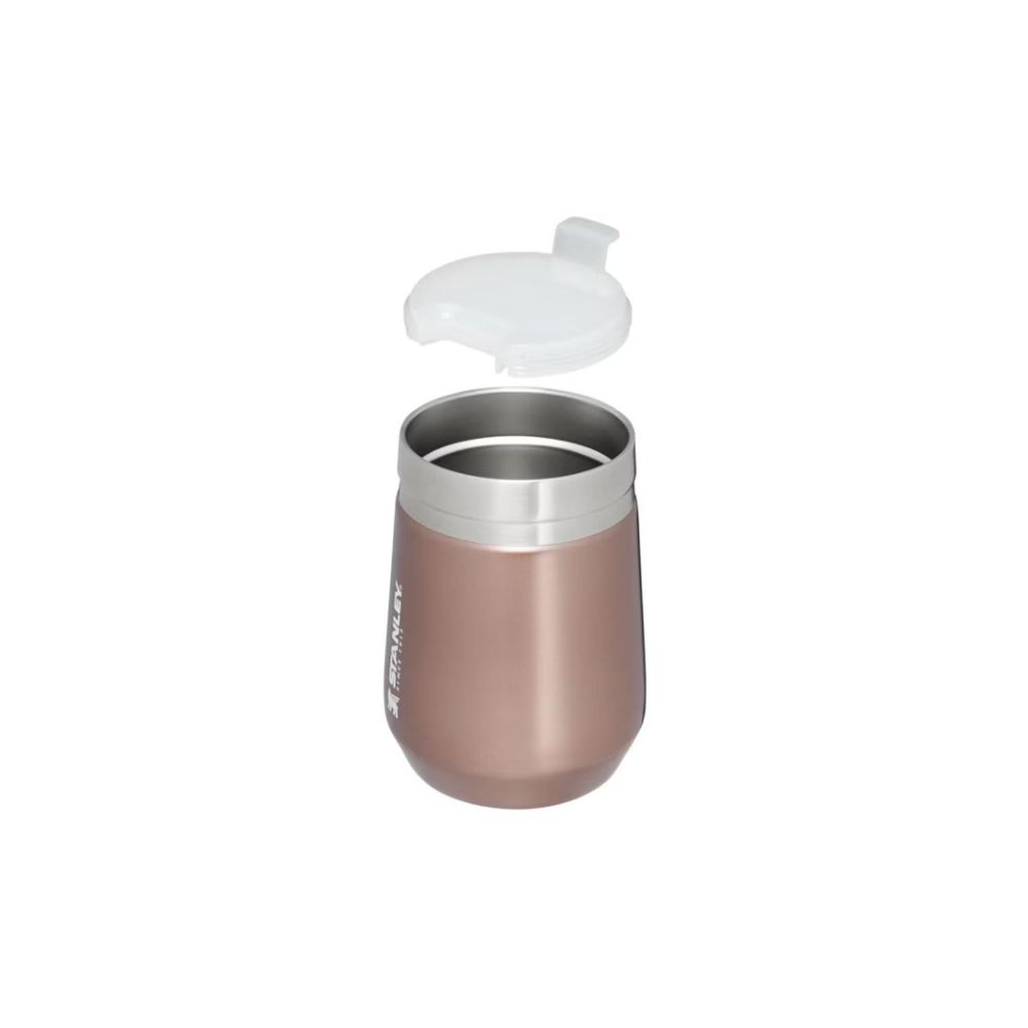 TAZA AISLADA DE ACERO INOXIDABLE STANLEY GO 10 OZ - CUARZO ROSA - 2