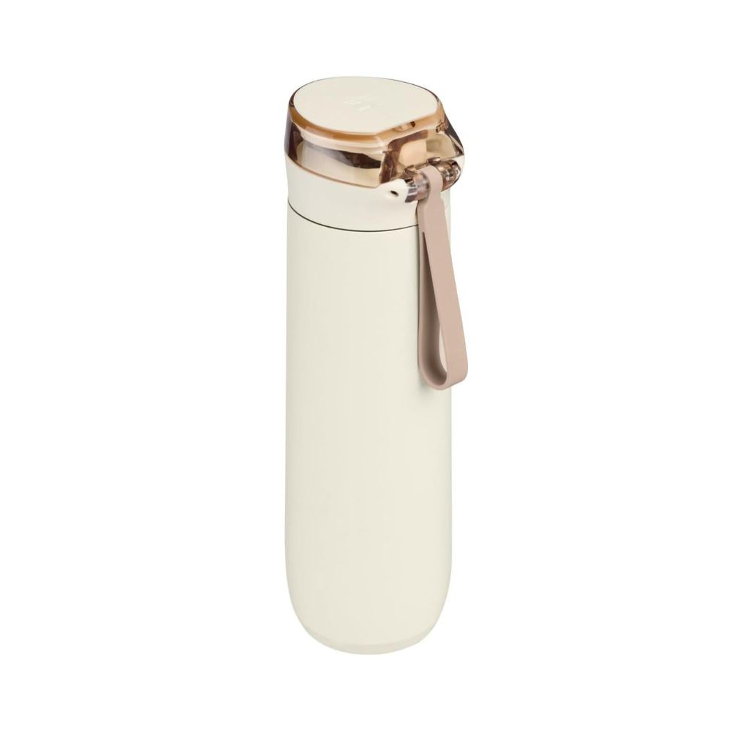 BOTELLA DE ACERO INOXIDABLE STANLEY FLOWSTATE SPRING 20 OZ - CREAM - 3