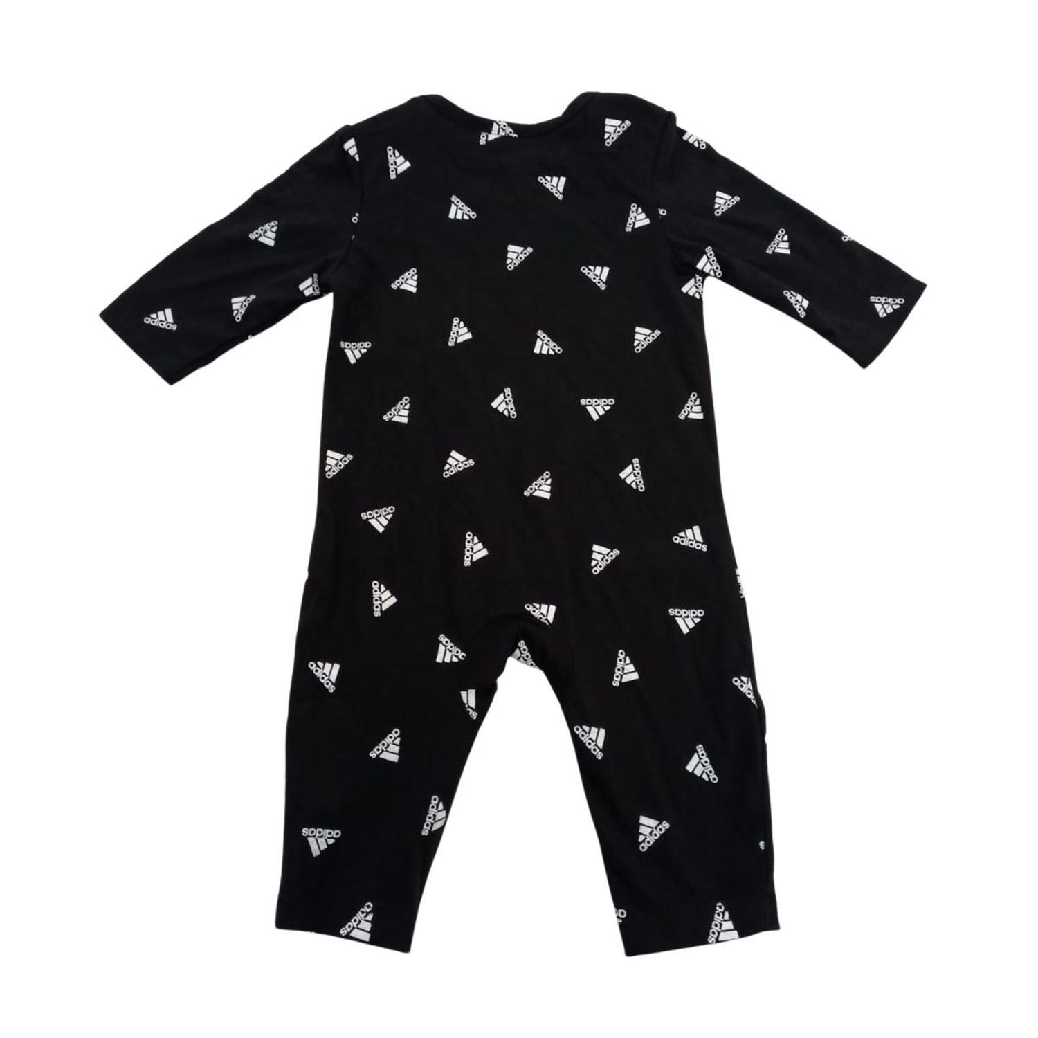 PACK 2 BEBECRECE BODYS ADIDAS - ROSADO/NEGRO TAMAÑO 0 A 3 MESES - 1