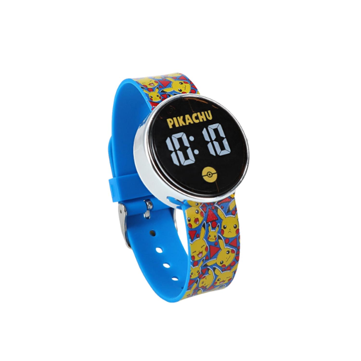 RELOJ LED PARA NIÑOS PIKACHU POKEMON - 1