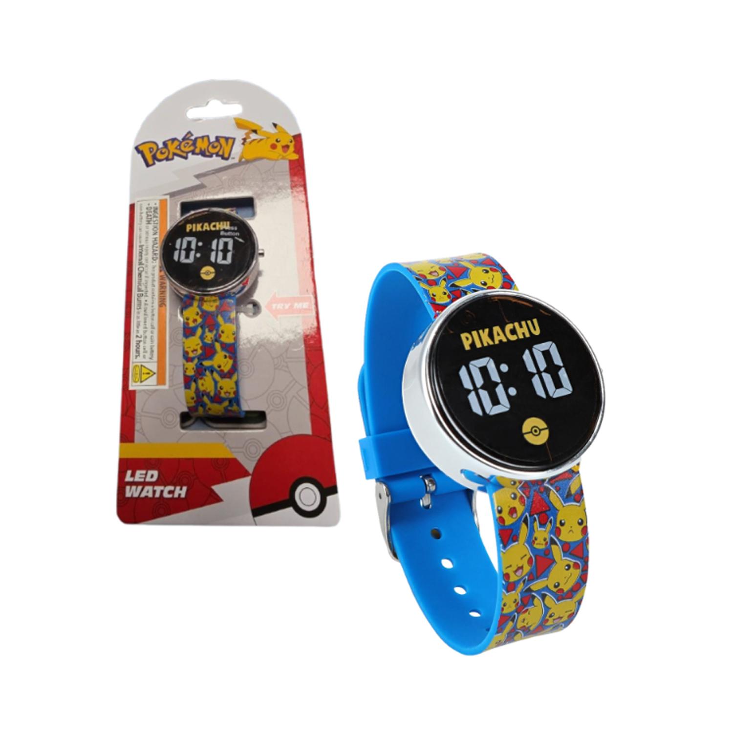 RELOJ LED PARA NIÑOS PIKACHU POKEMON - 2