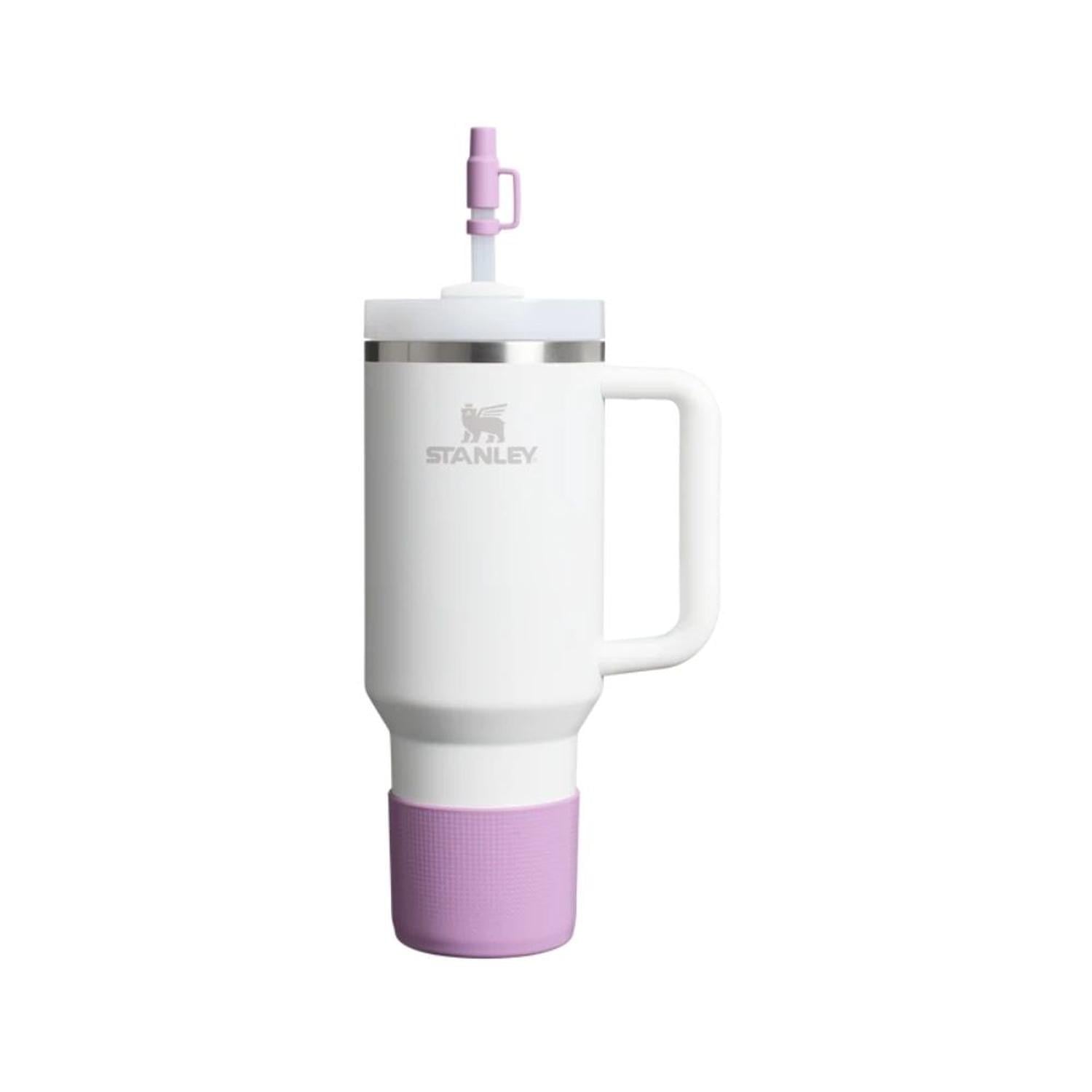 PROTECTOR DE SILICONA ANTIDESLIZANTE STANLEY PARA VASOS DE 20/30 OZ - LILA - 3