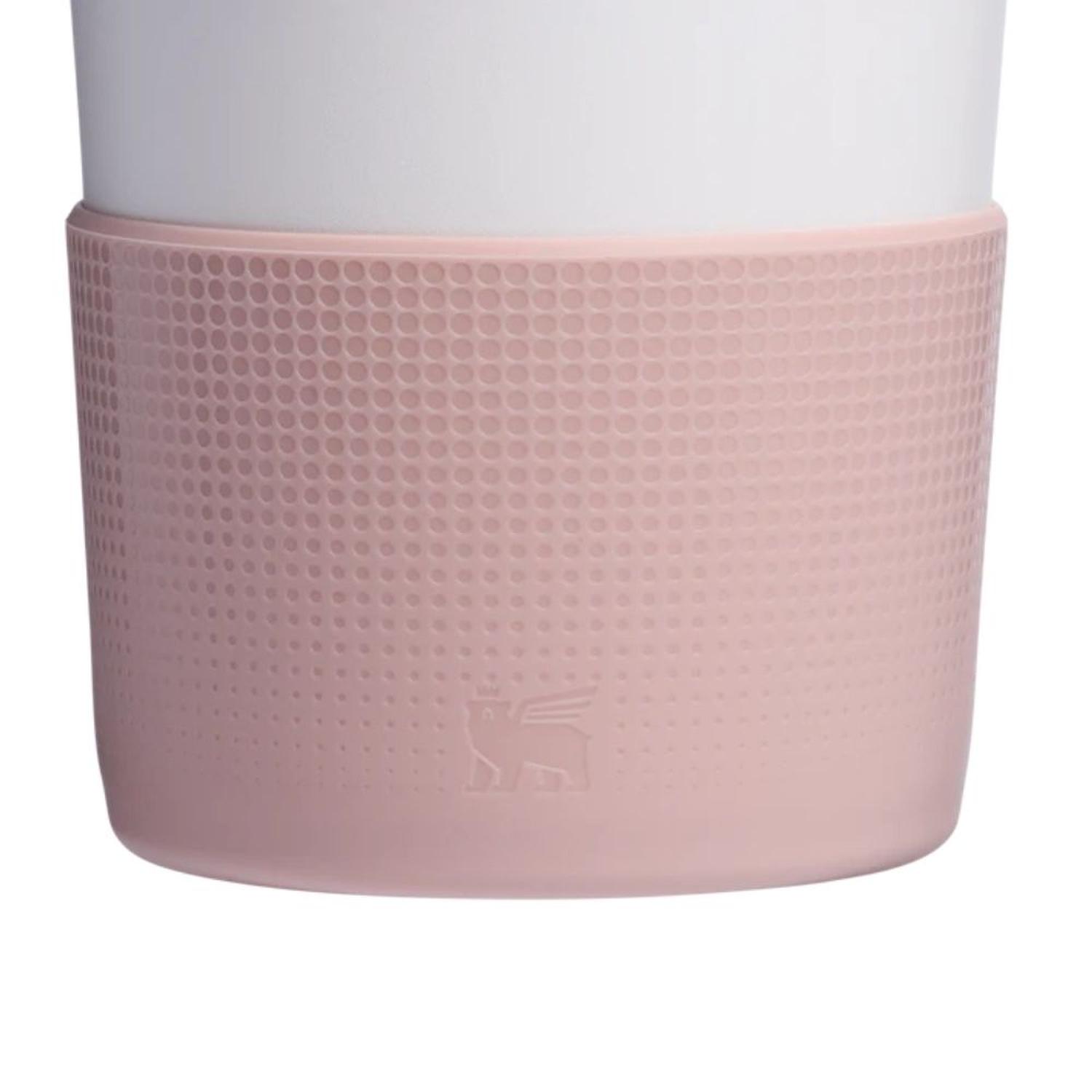 PROTECTOR DE SILICONA ANTIDESLIZANTE STANLEY PARA VASOS DE 20/30 OZ - PINK DUST - 2