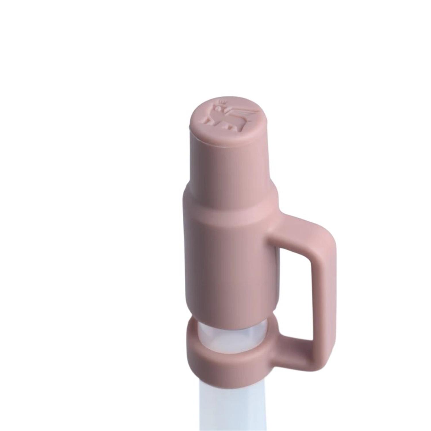 PROTECTOR DE SILICONA ANTIDESLIZANTE STANLEY PARA VASOS DE 20/30 OZ - PINK DUST - 4