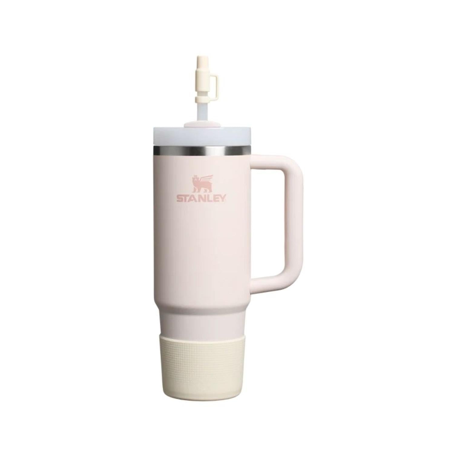 PROTECTOR DE SILICONA ANTIDESLIZANTE STANLEY PARA VASOS DE 20/30 OZ - CREAM - 2
