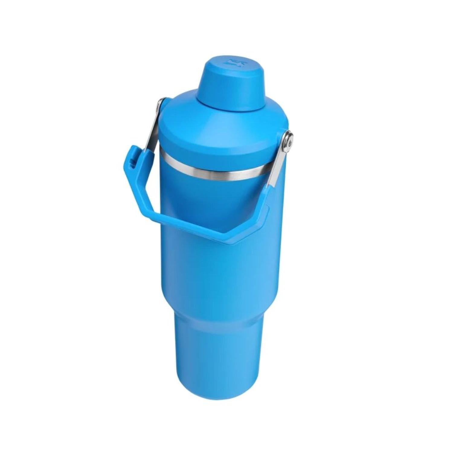 TUMBLER VASO DE ACERO INOXIDABLE STANLEY ICEFLOW FLIP STRAW 40 OZ - AZURE - 2