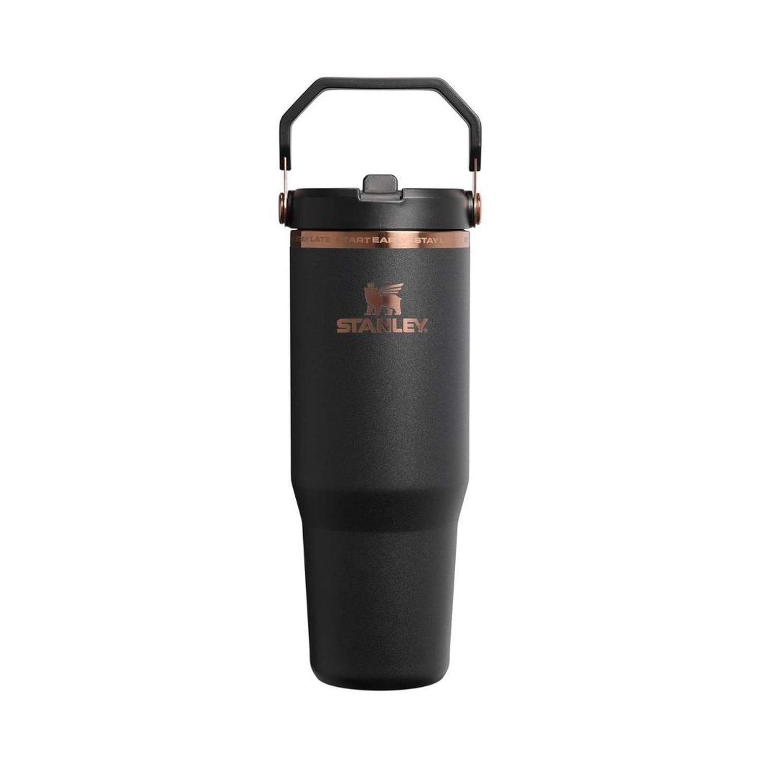 TUMBLER VASO STANLEY X MESSI ICEFLOW 2.0 - MESSI GOAT NEGRO - 1
