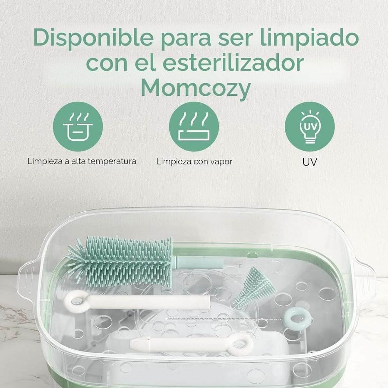 JUEGO DE CEPILLOS PARA BIBERONES MOMCOZY 7 EN 1 - 7