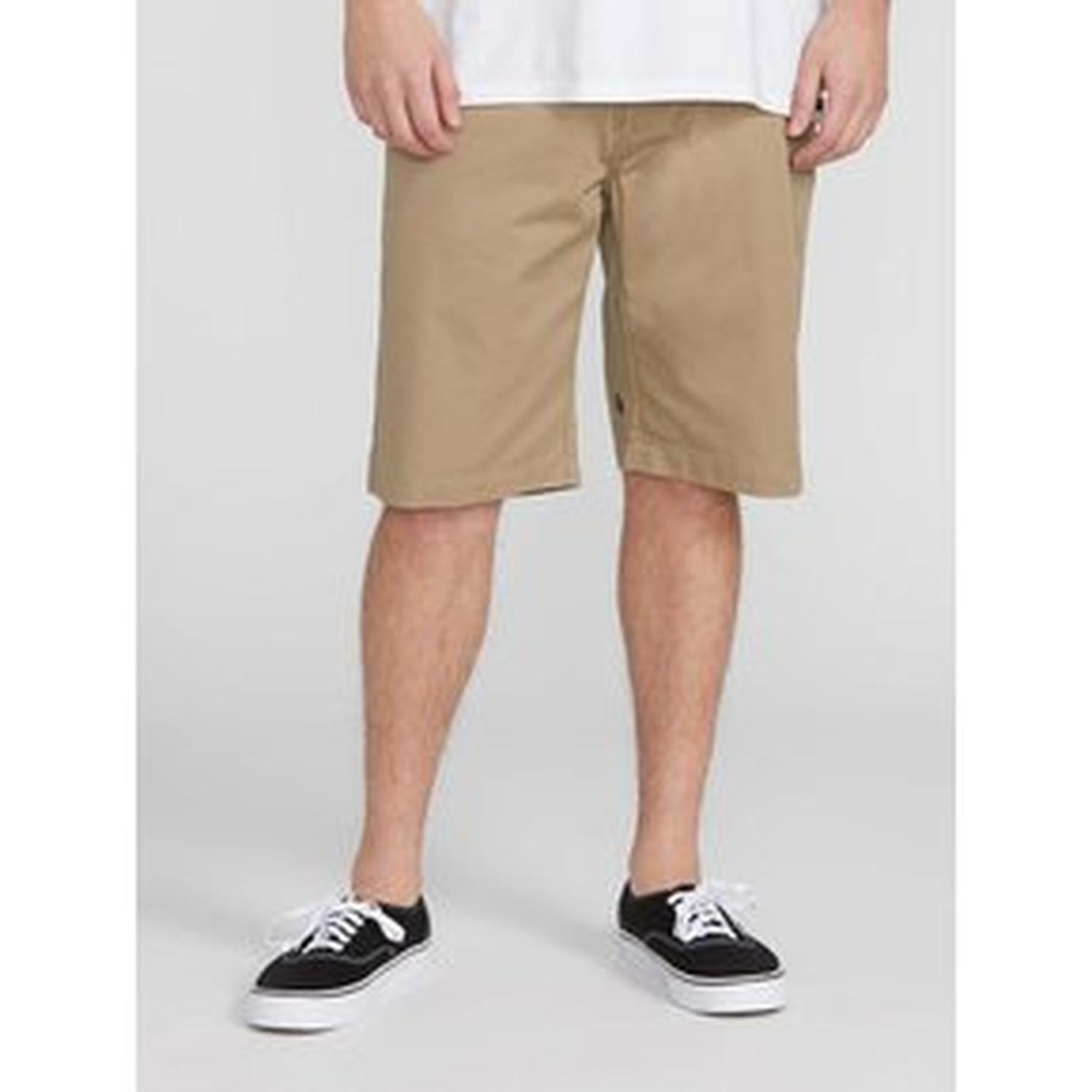 SHORT VOLCOM VMONTY STRETCH NIÑOS - BEIGE - 3