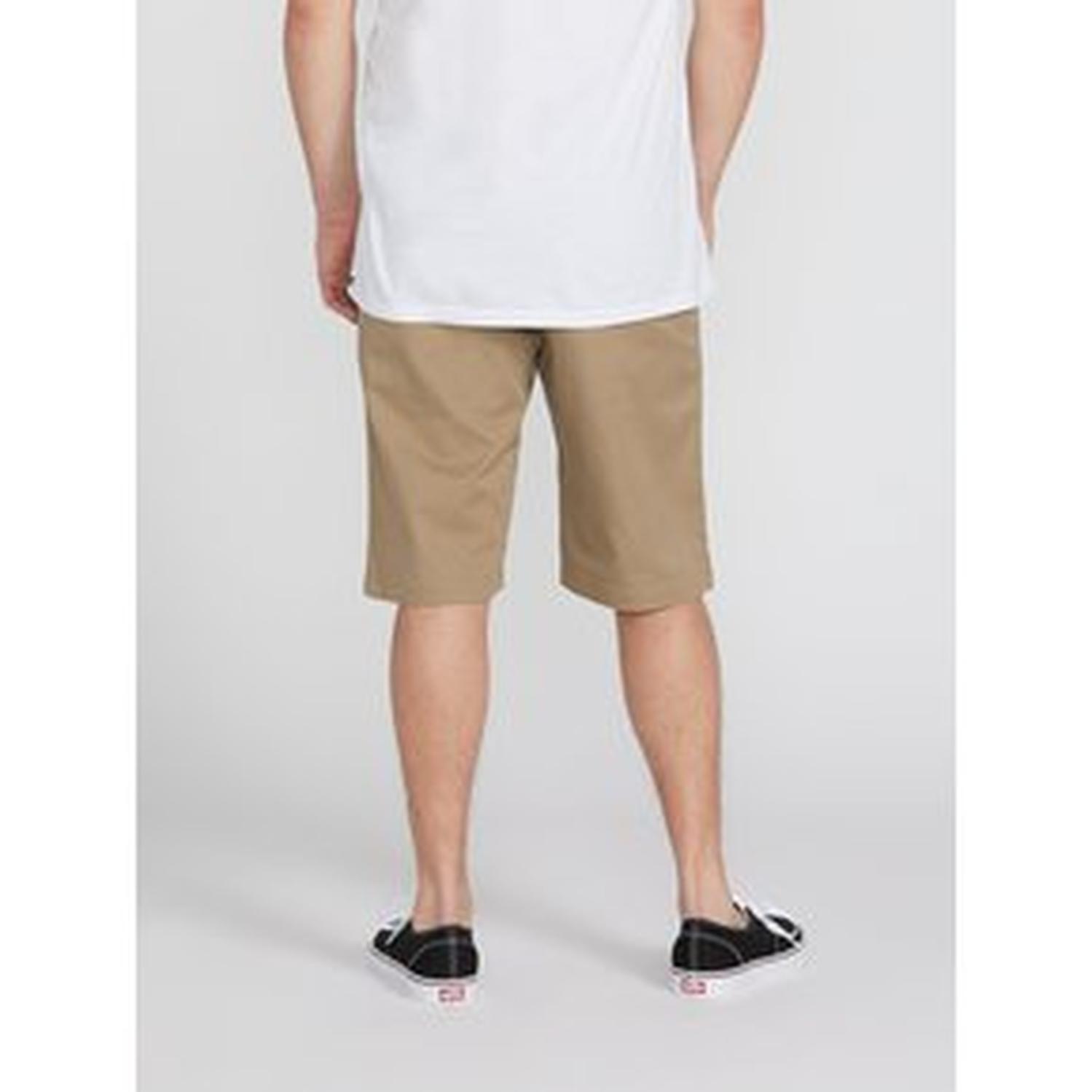 SHORT VOLCOM VMONTY STRETCH NIÑOS - BEIGE - 4