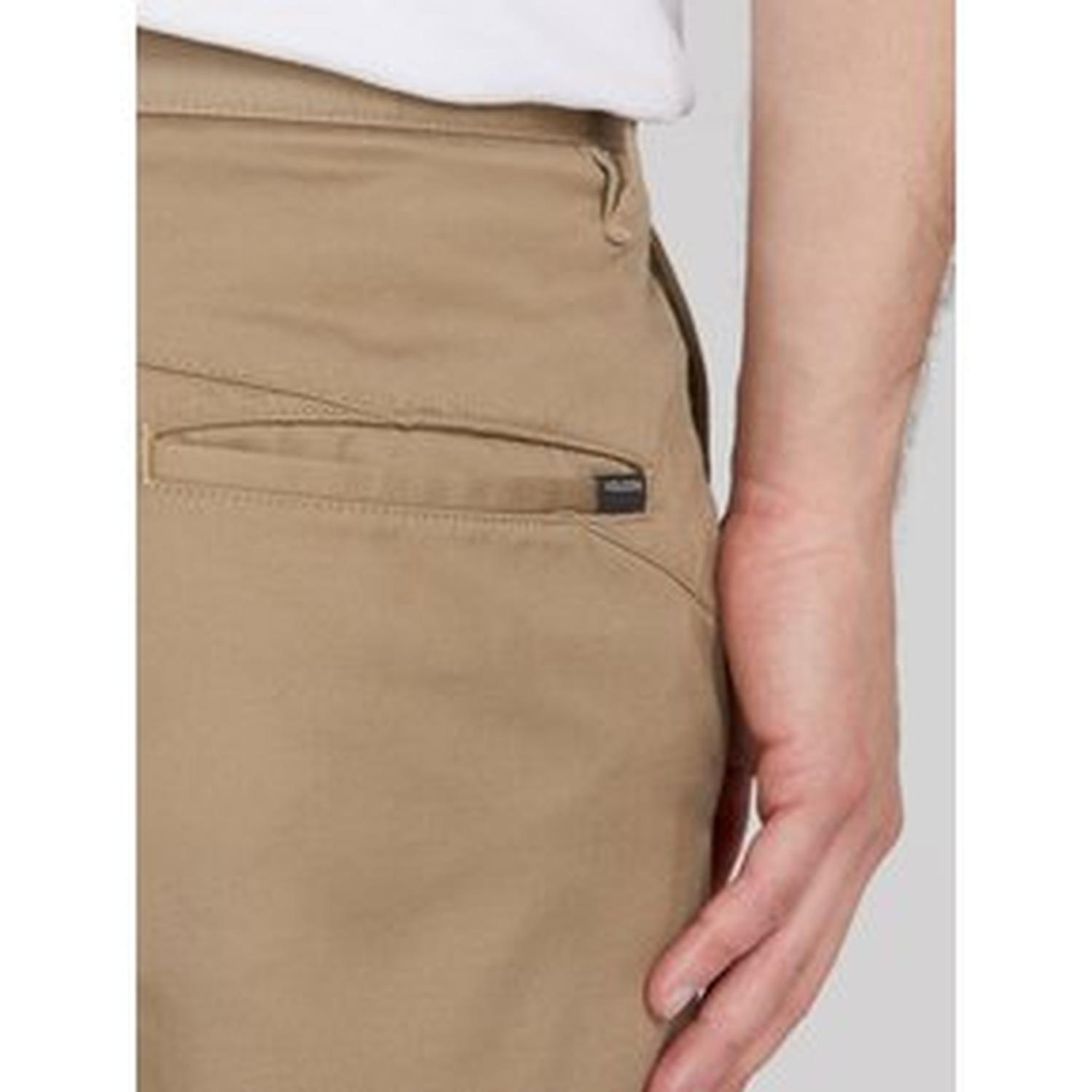 SHORT VOLCOM VMONTY STRETCH NIÑOS - BEIGE - 5