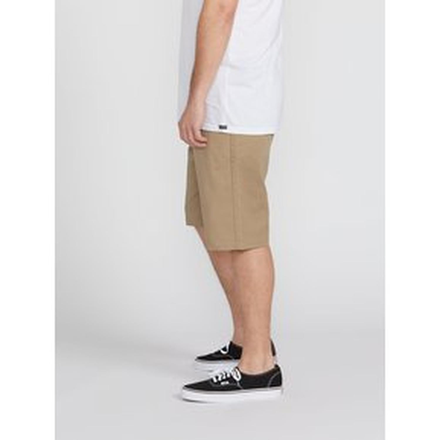 SHORT VOLCOM VMONTY STRETCH NIÑOS - BEIGE - 6